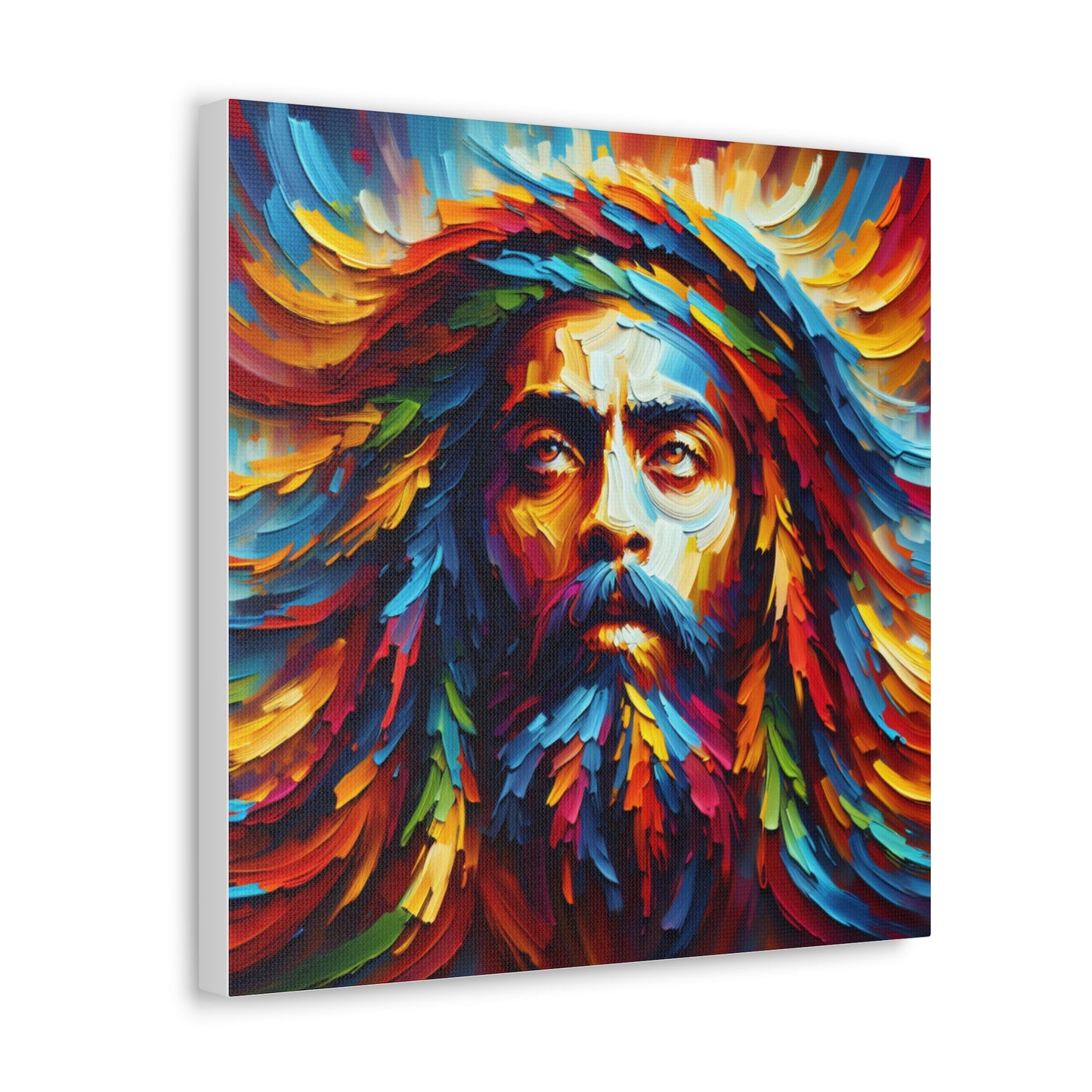 Jah Rastafari Canvas Wall Art