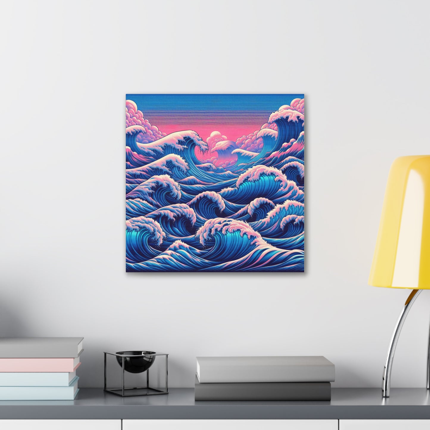 Ocean Waves Canvas Wall Art