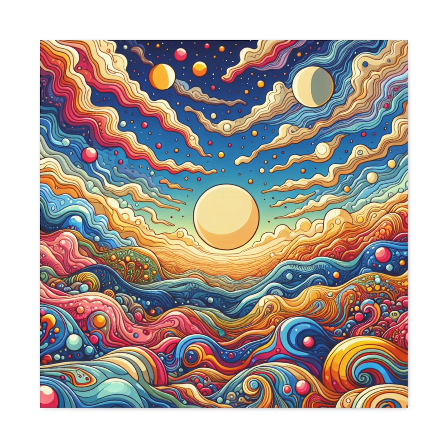 Majestic Sky Canvas Wall Art