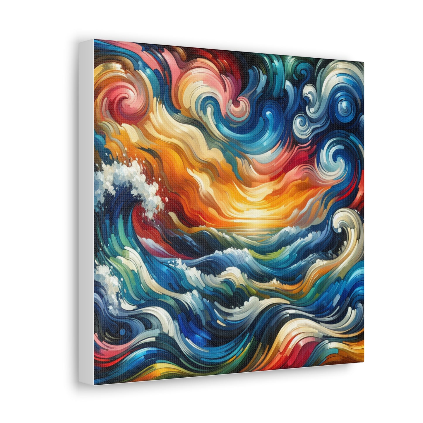 Ocean Waves Canvas Wall Art