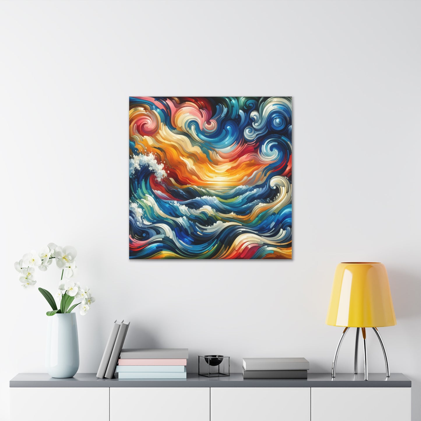 Ocean Waves Canvas Wall Art