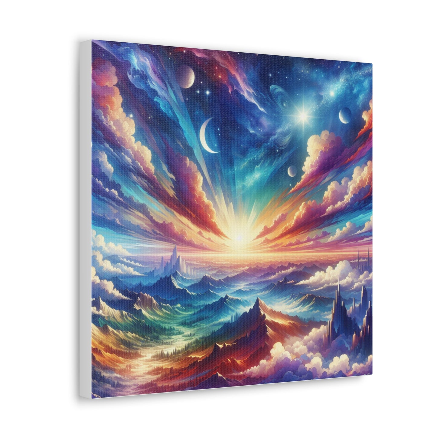 Majestic Sky Canvas Wall Art