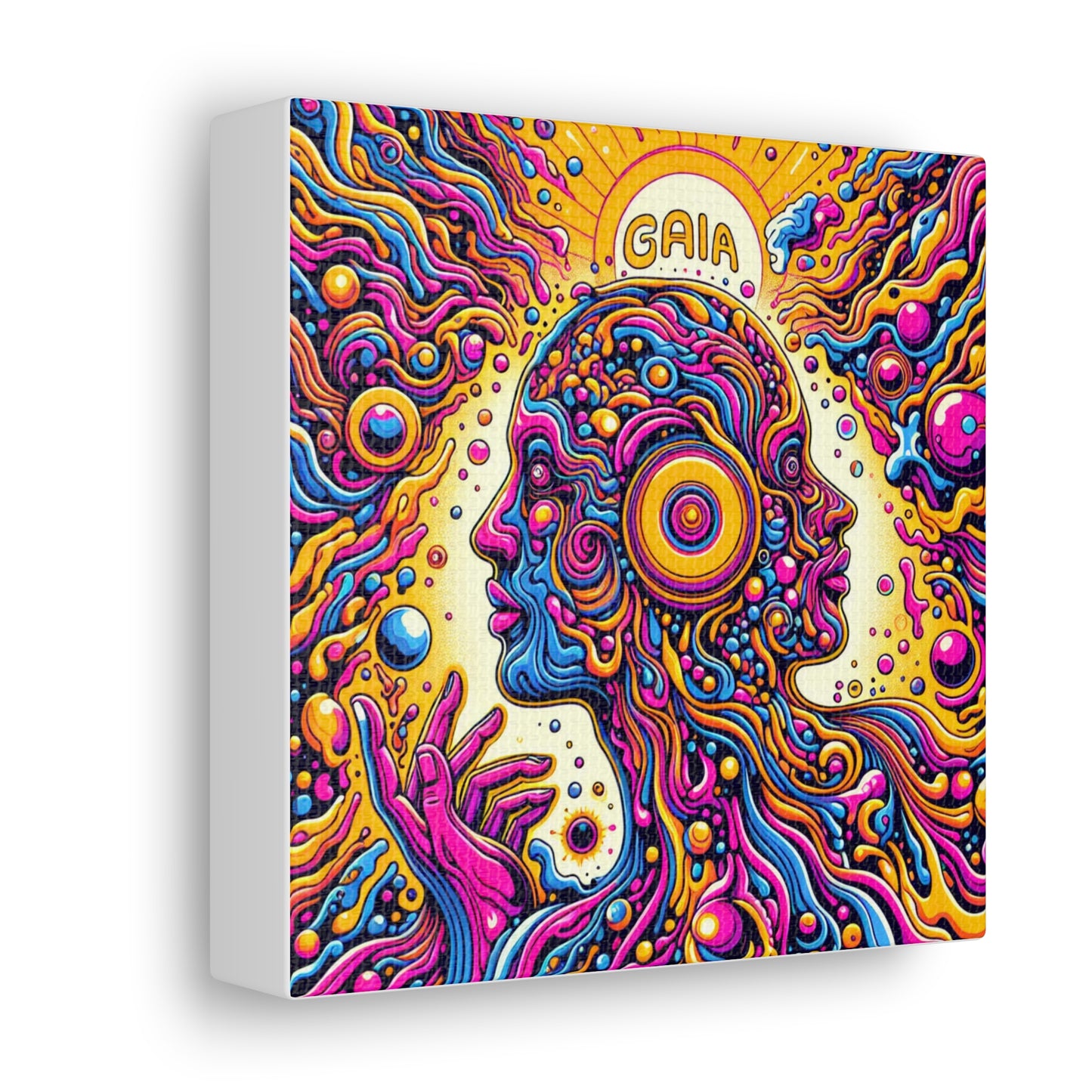 Gaia Mother Earth Canvas Wall Art