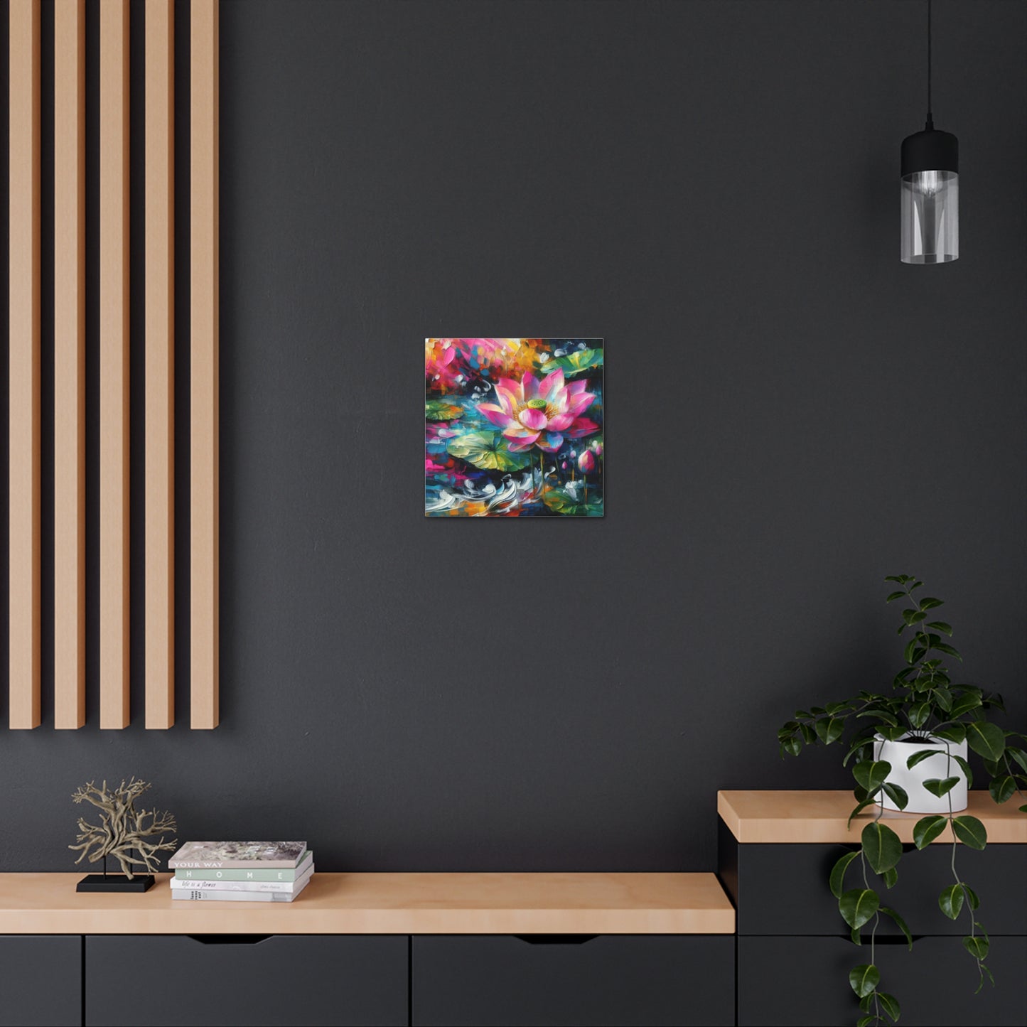 Lotus Canvas Wall Art