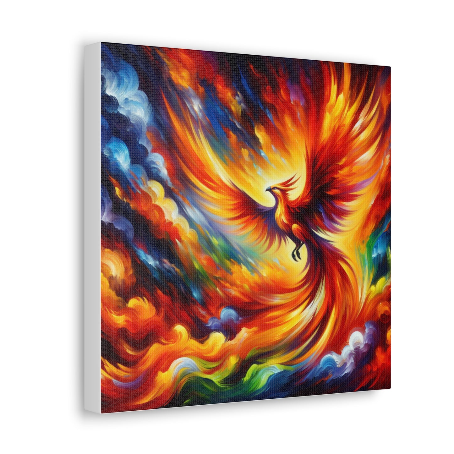 Phoenix Rising Canvas Wall Art