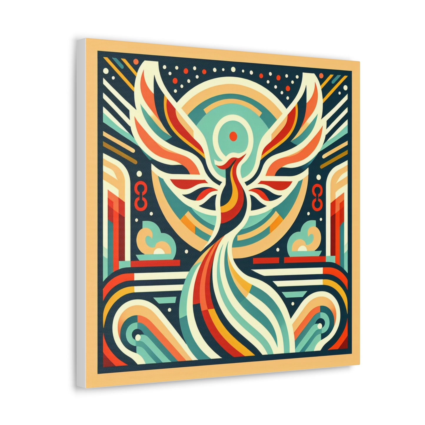 Phoenix Rising Canvas Wall Art