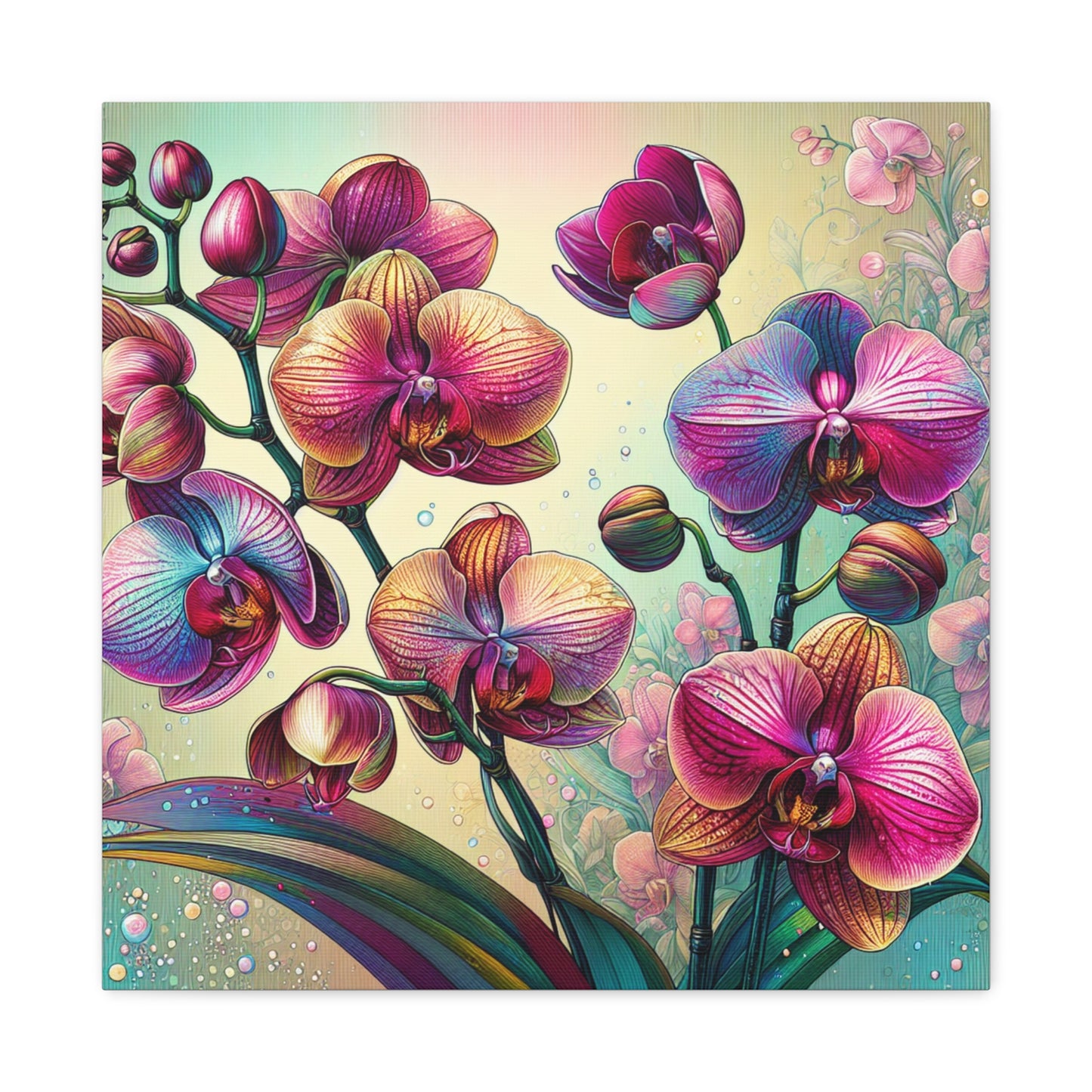 Orchids Canvas Wall Art