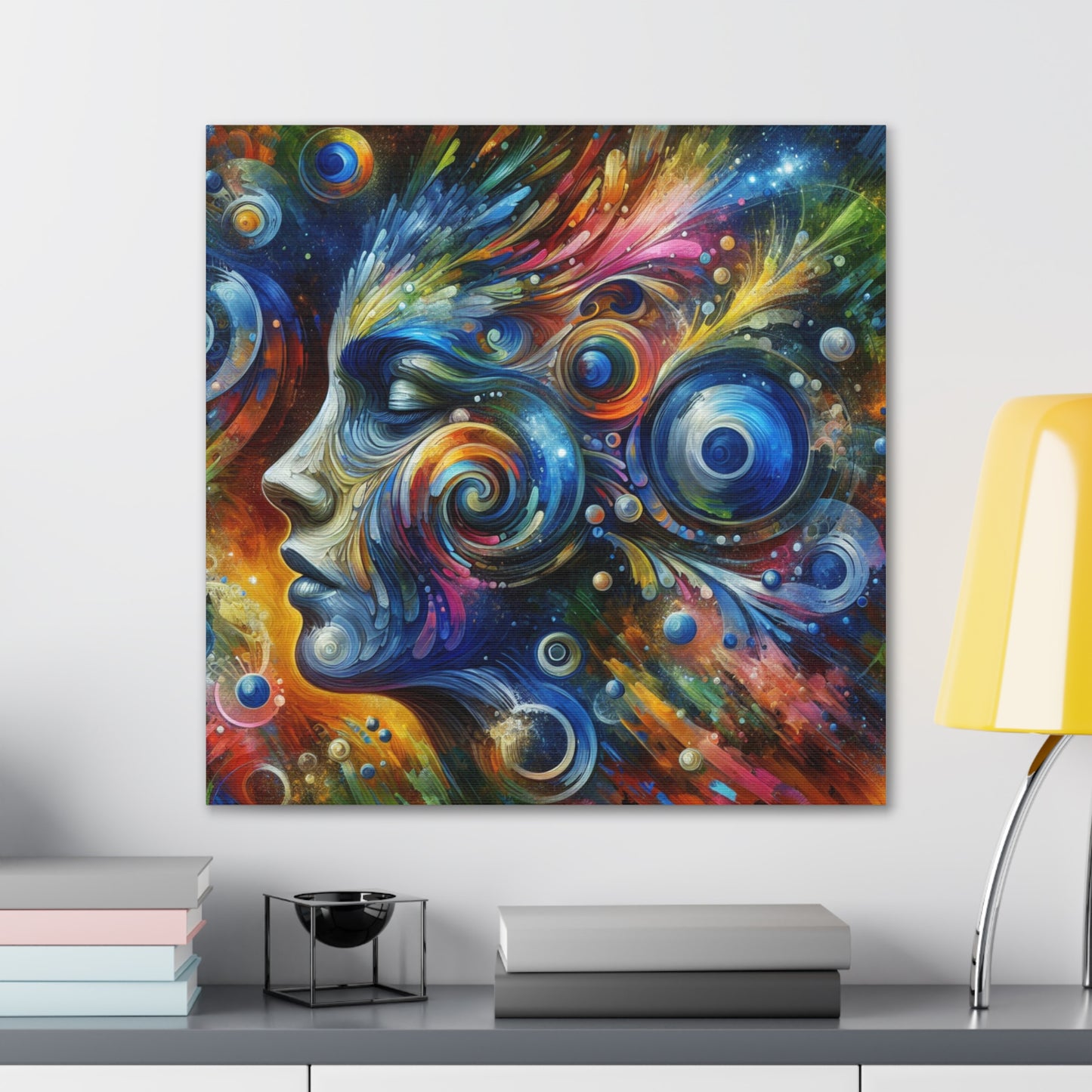 Gaia Mother Earth Canvas Wall Art