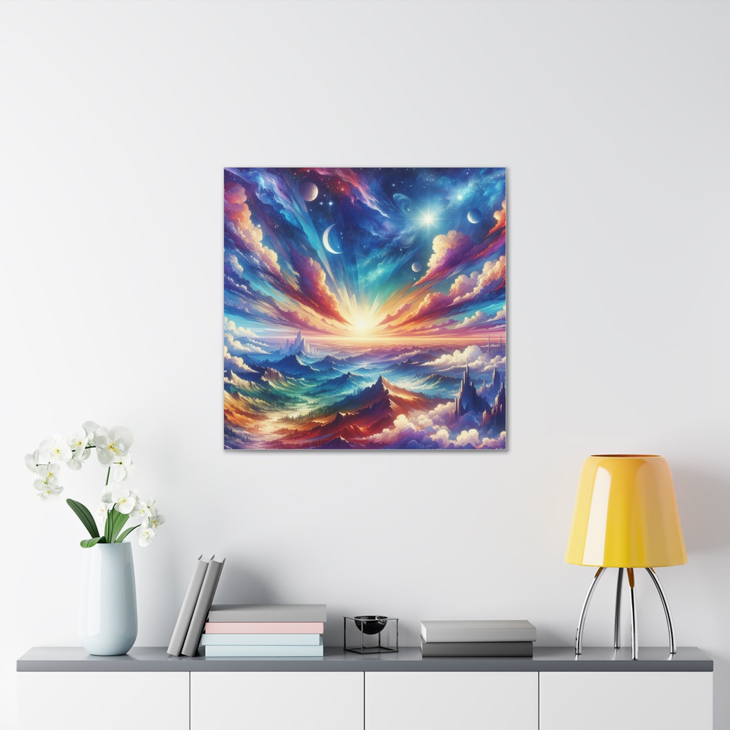 Majestic Sky Canvas Wall Art