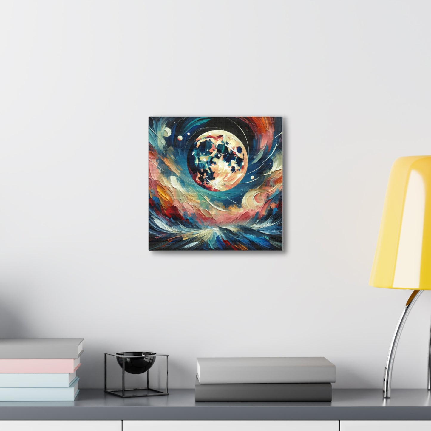 Full Moon Canvas Wall Art