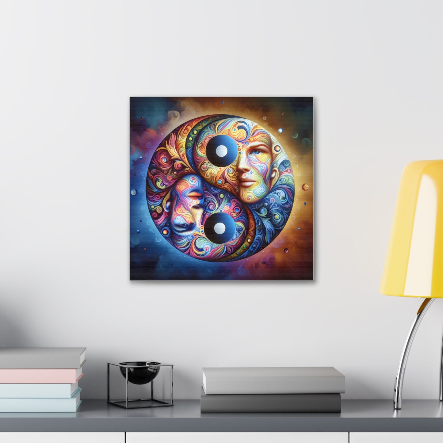 Yin Yang Canvas Wall Art