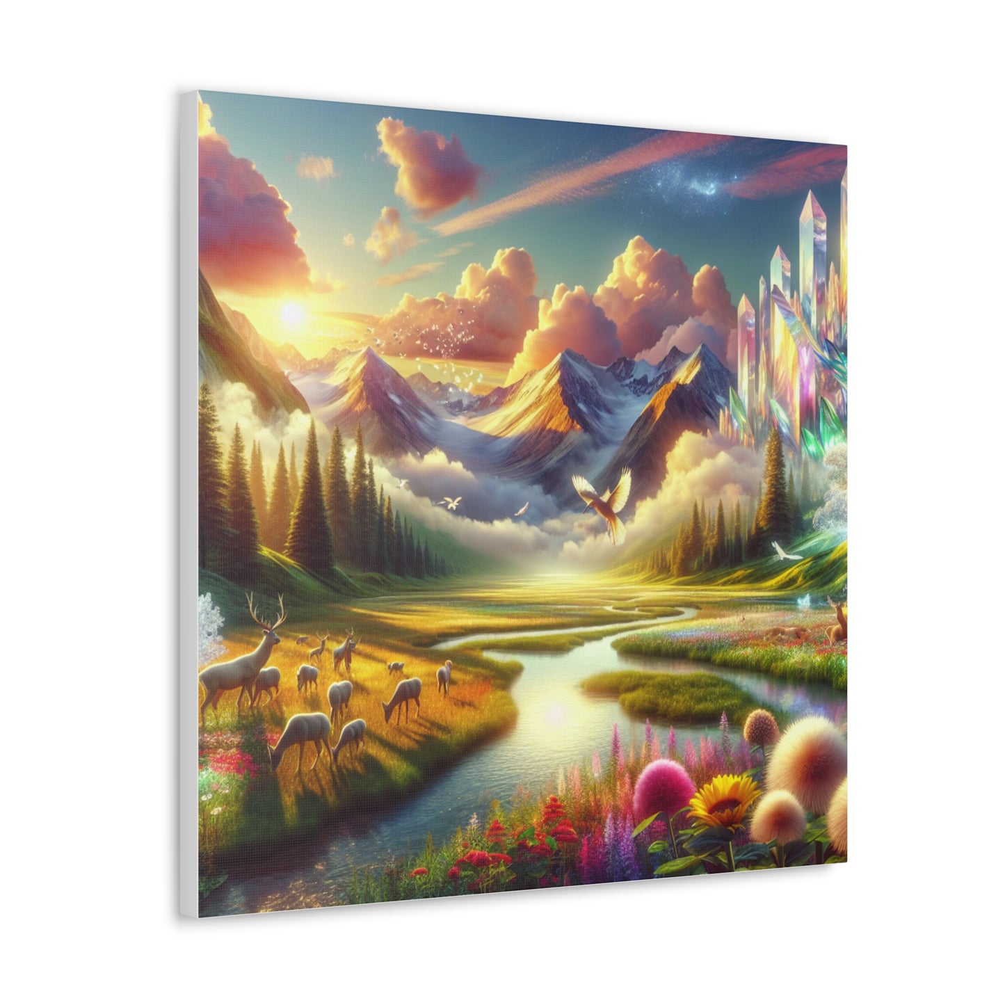 Heaven on Earth Canvas Wall Art