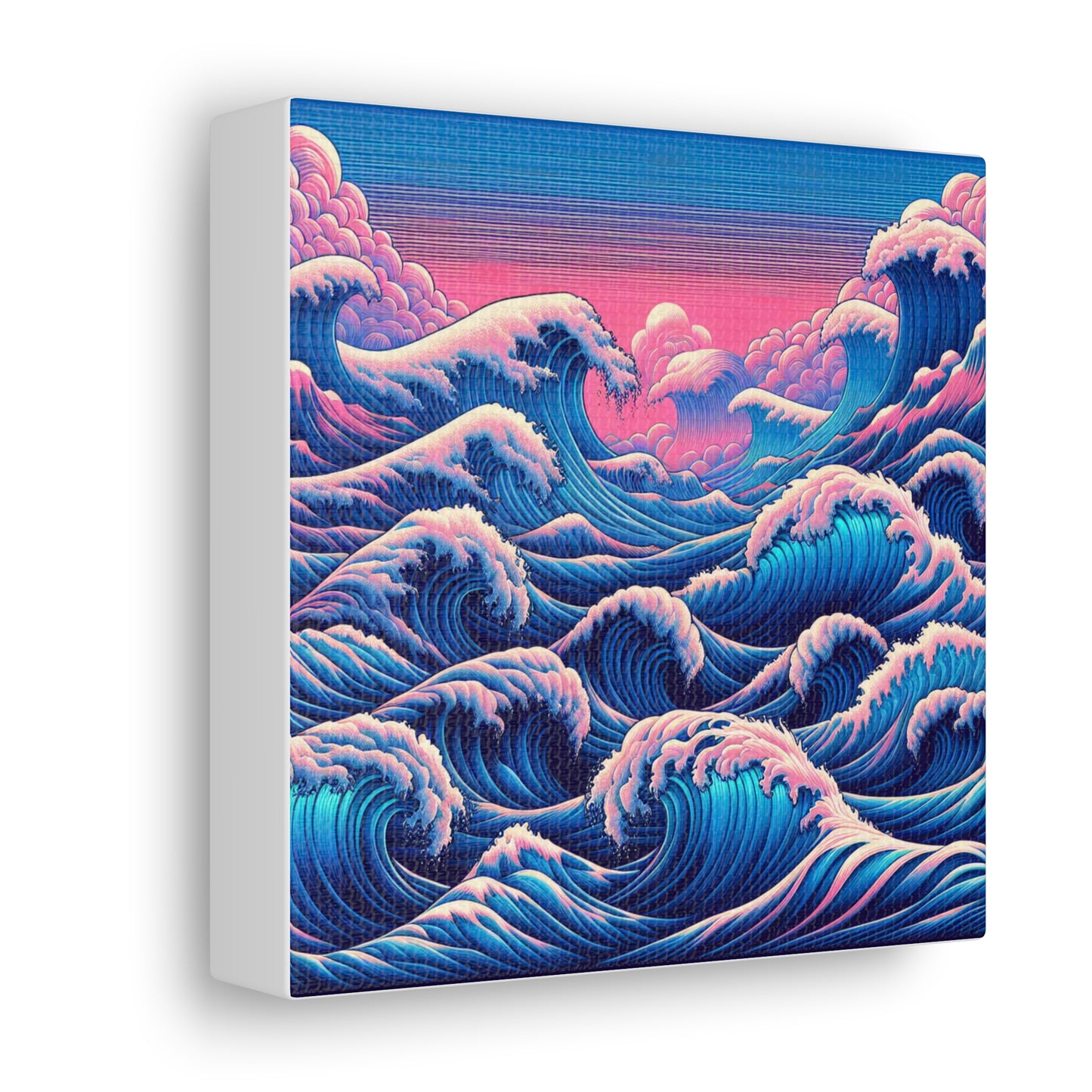 Ocean Waves Canvas Wall Art