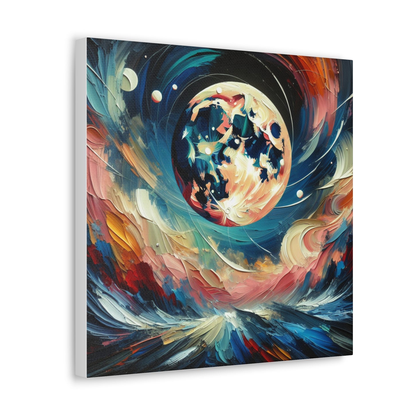 Full Moon Canvas Wall Art