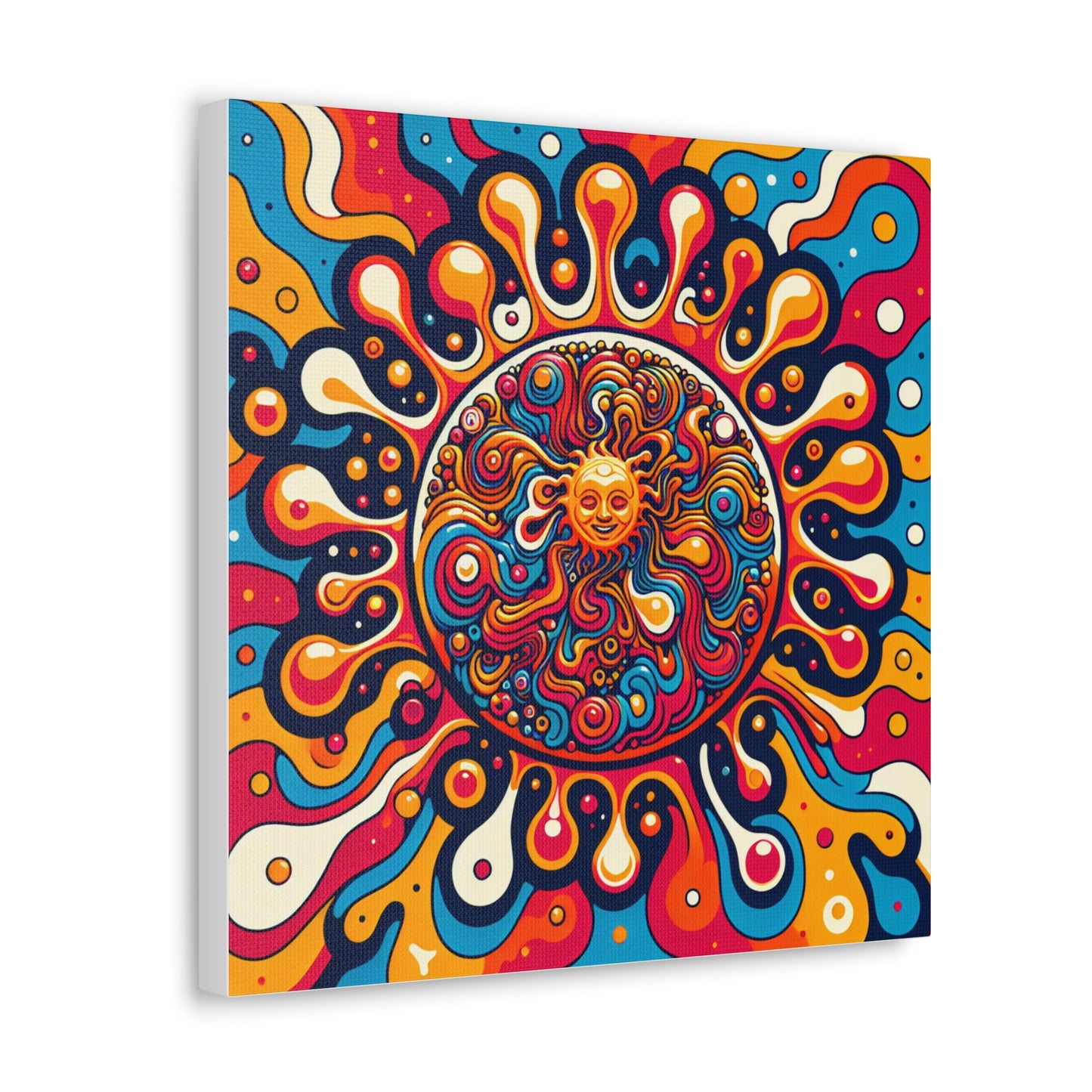 Sun Canvas Wall Art