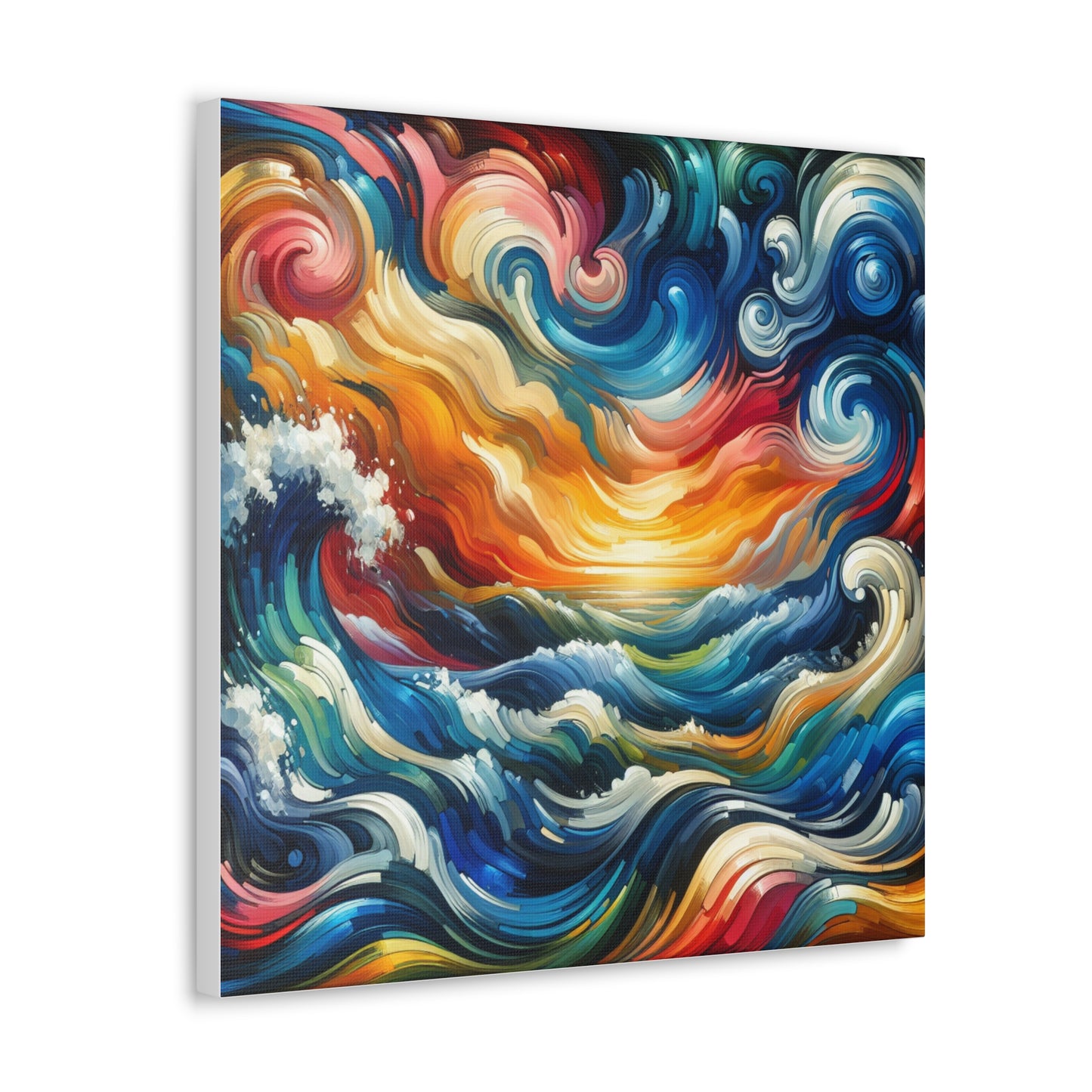 Ocean Waves Canvas Wall Art