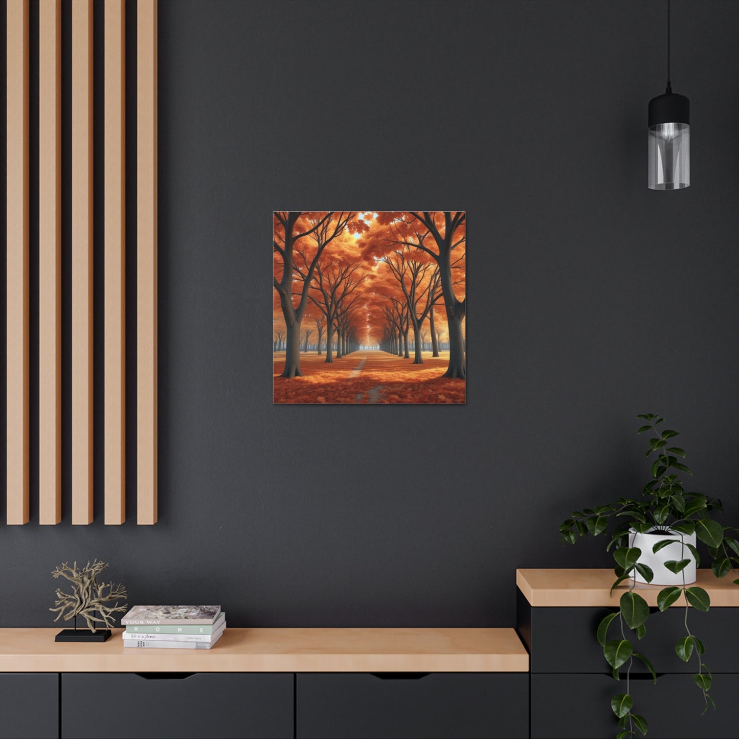 Maple Trees Canvas Wall Art