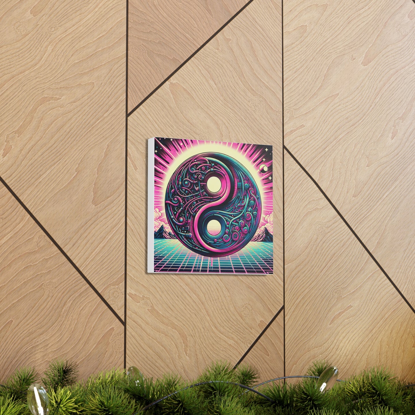 Yin Yang Canvas Wall Art