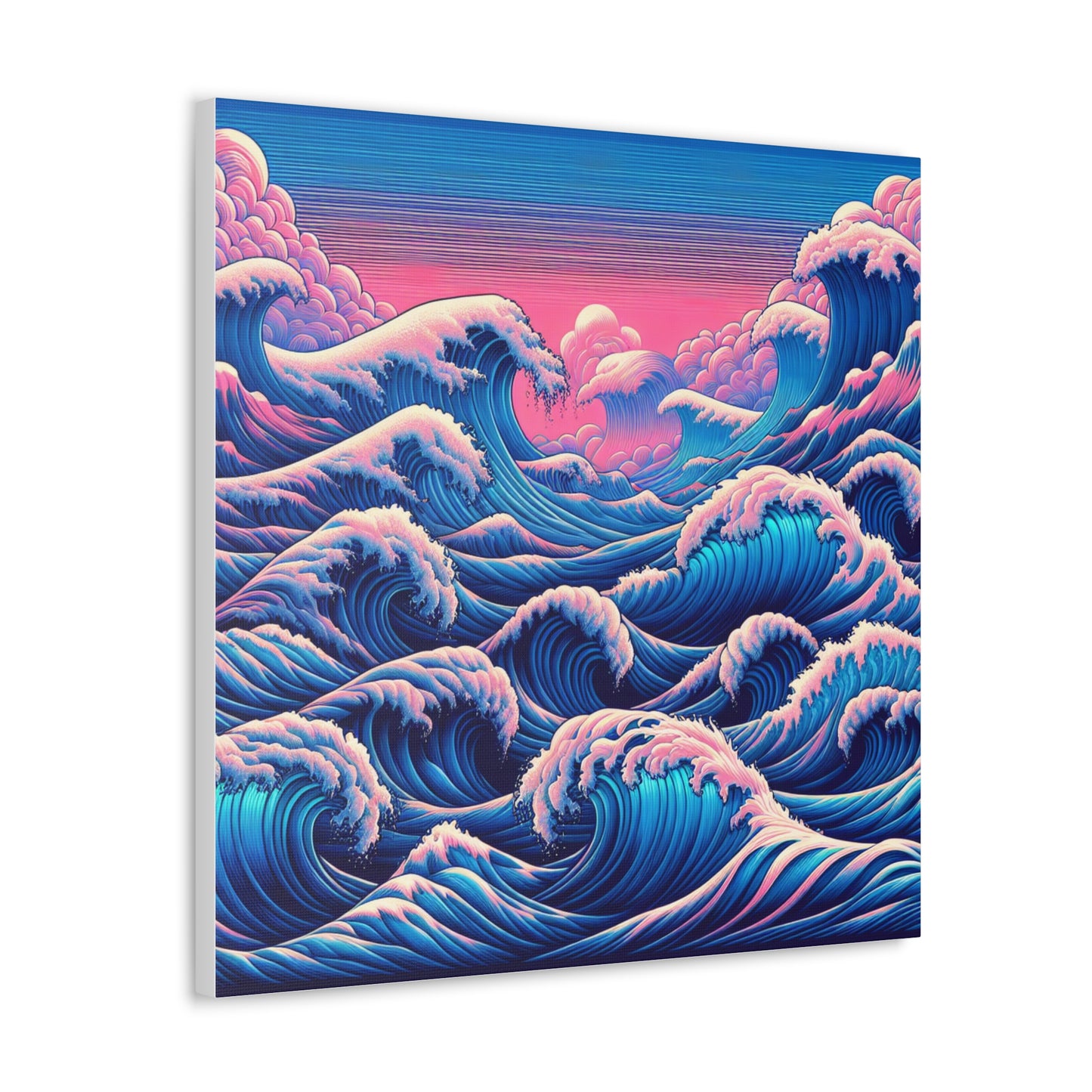 Ocean Waves Canvas Wall Art