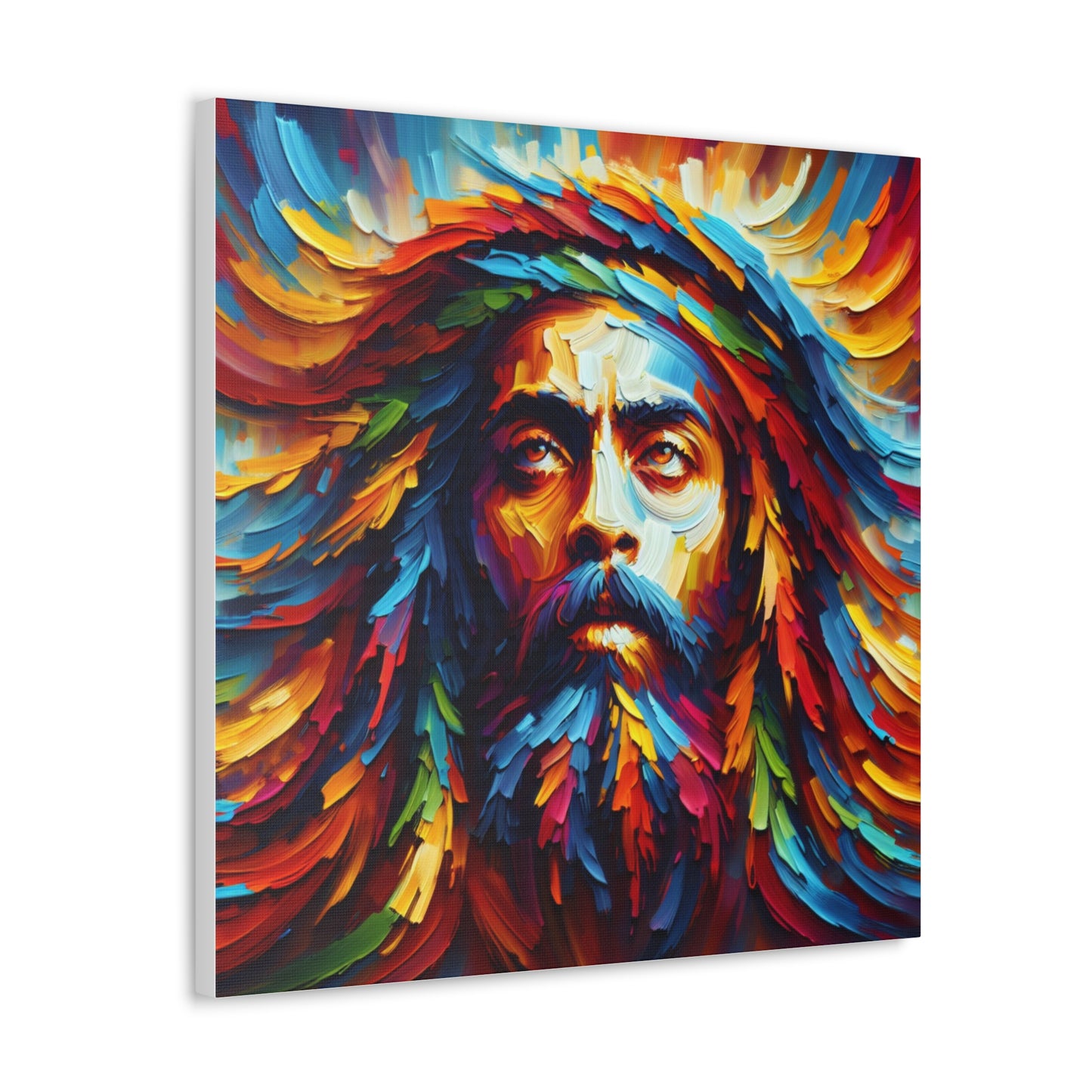 Jah Rastafari Canvas Wall Art