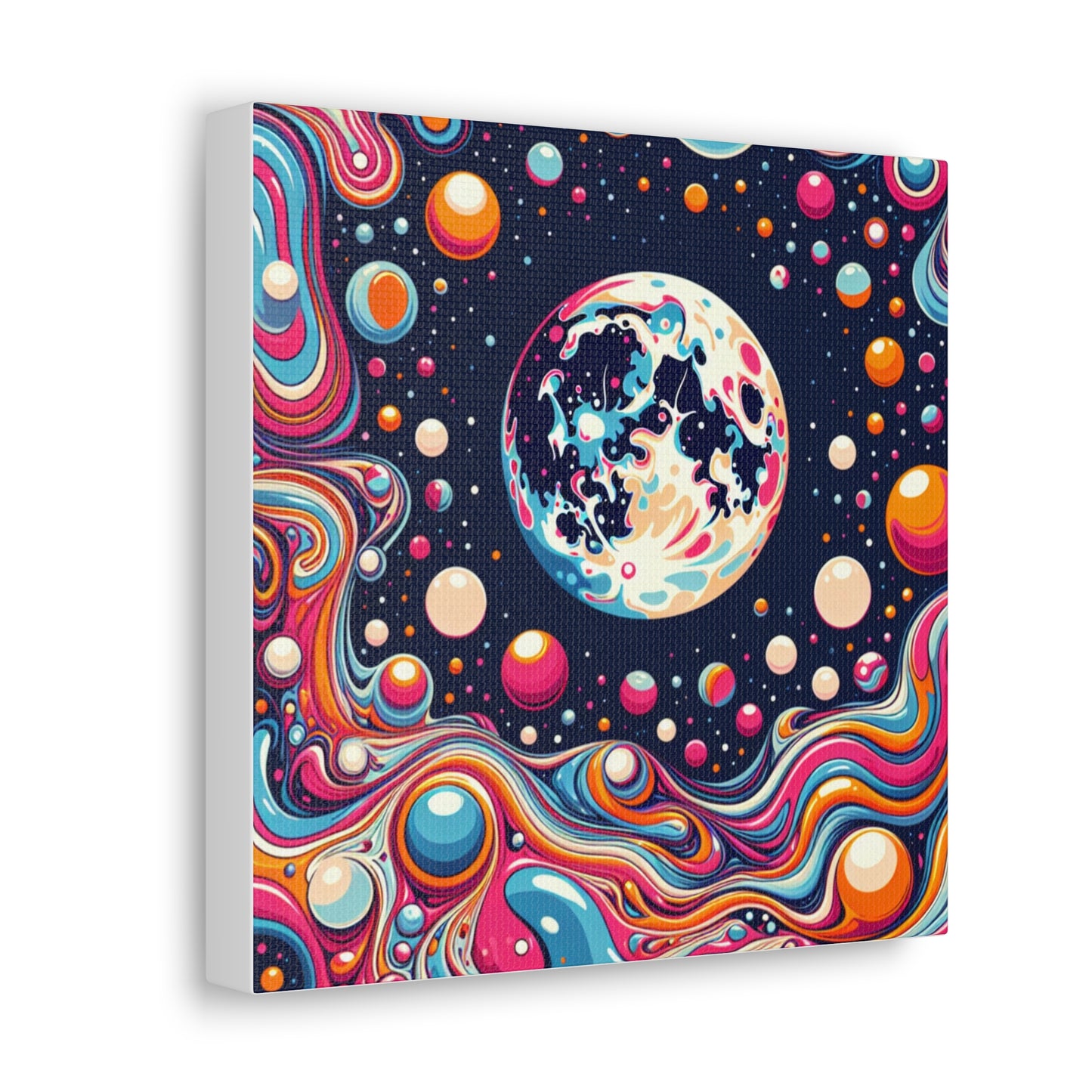 Full Moon Canvas Wall Art