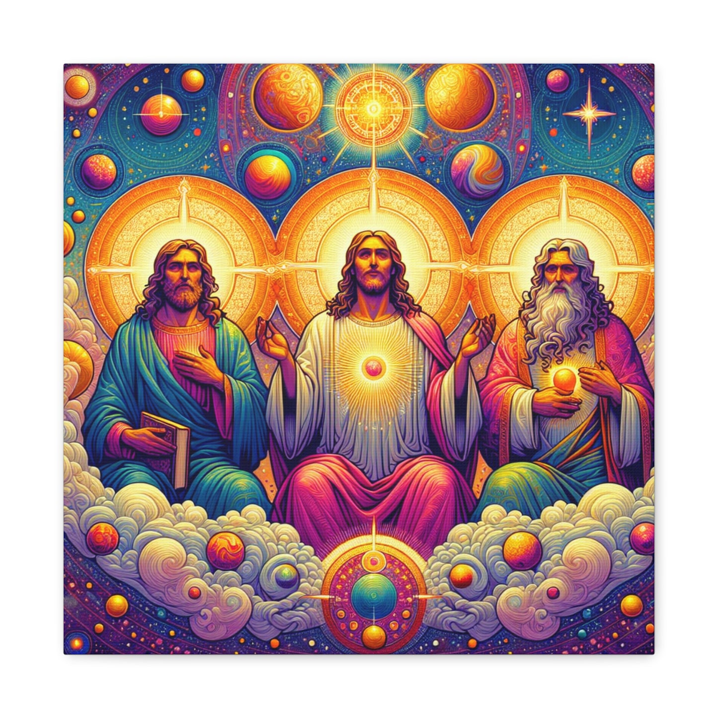 Holy Trinity Canvas Wall Art