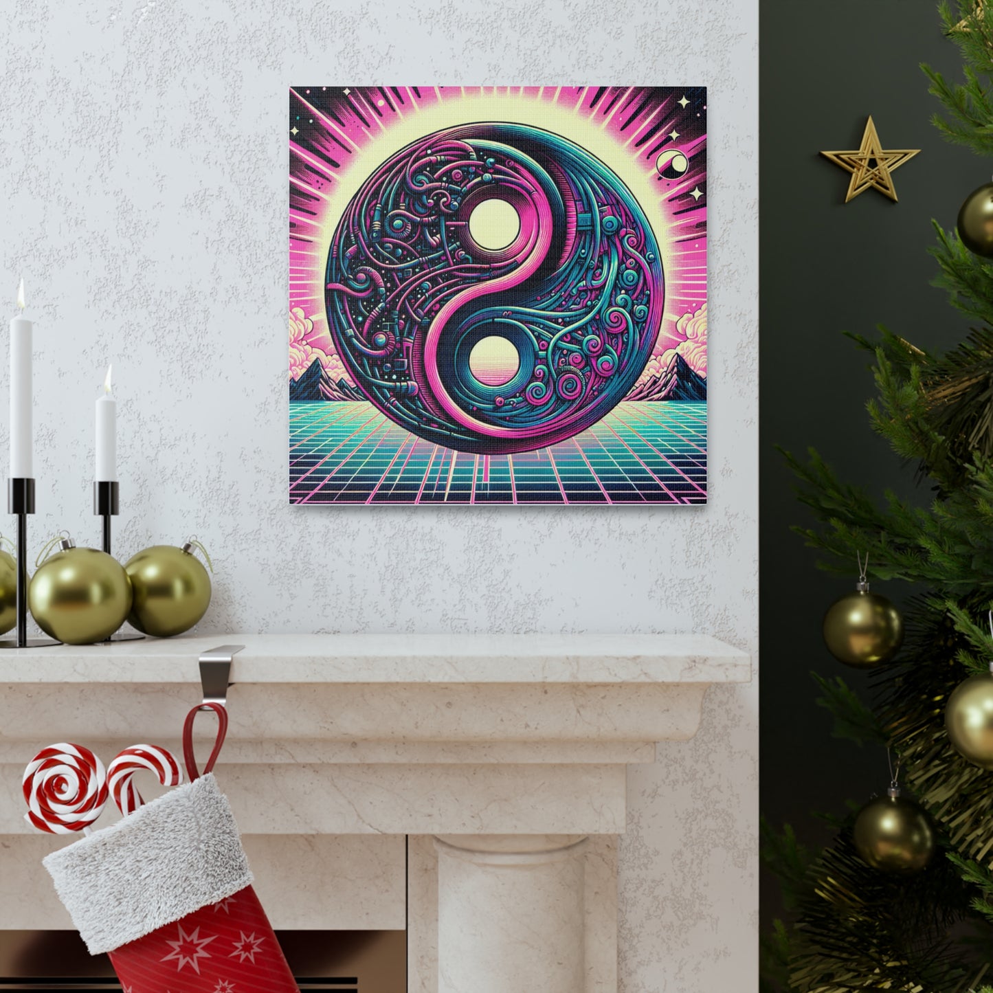 Yin Yang Canvas Wall Art