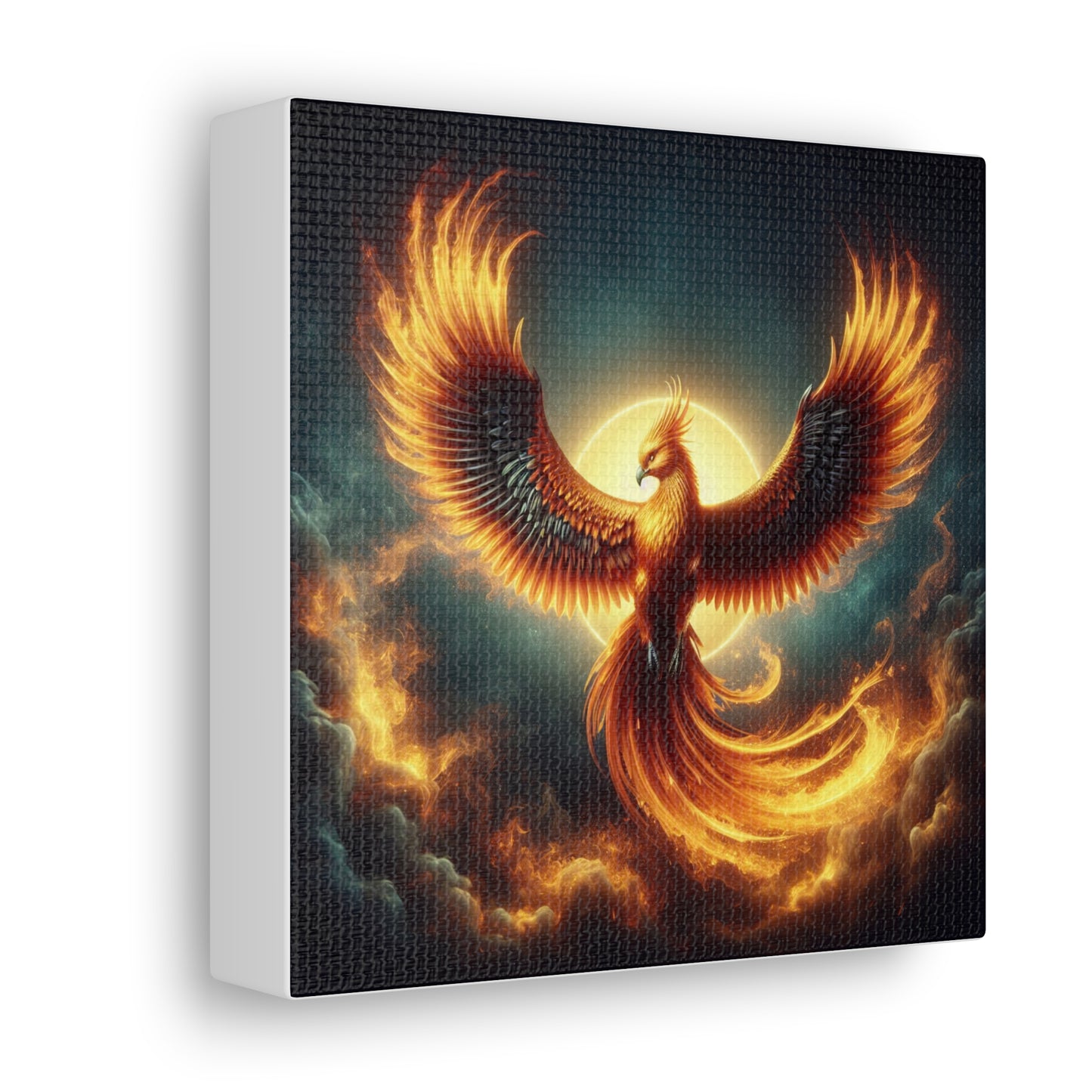 Phoenix Rising Canvas Wall Art