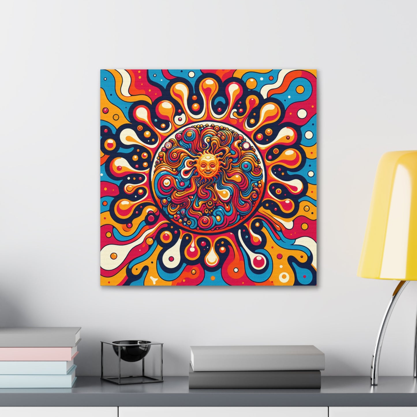 Sun Canvas Wall Art