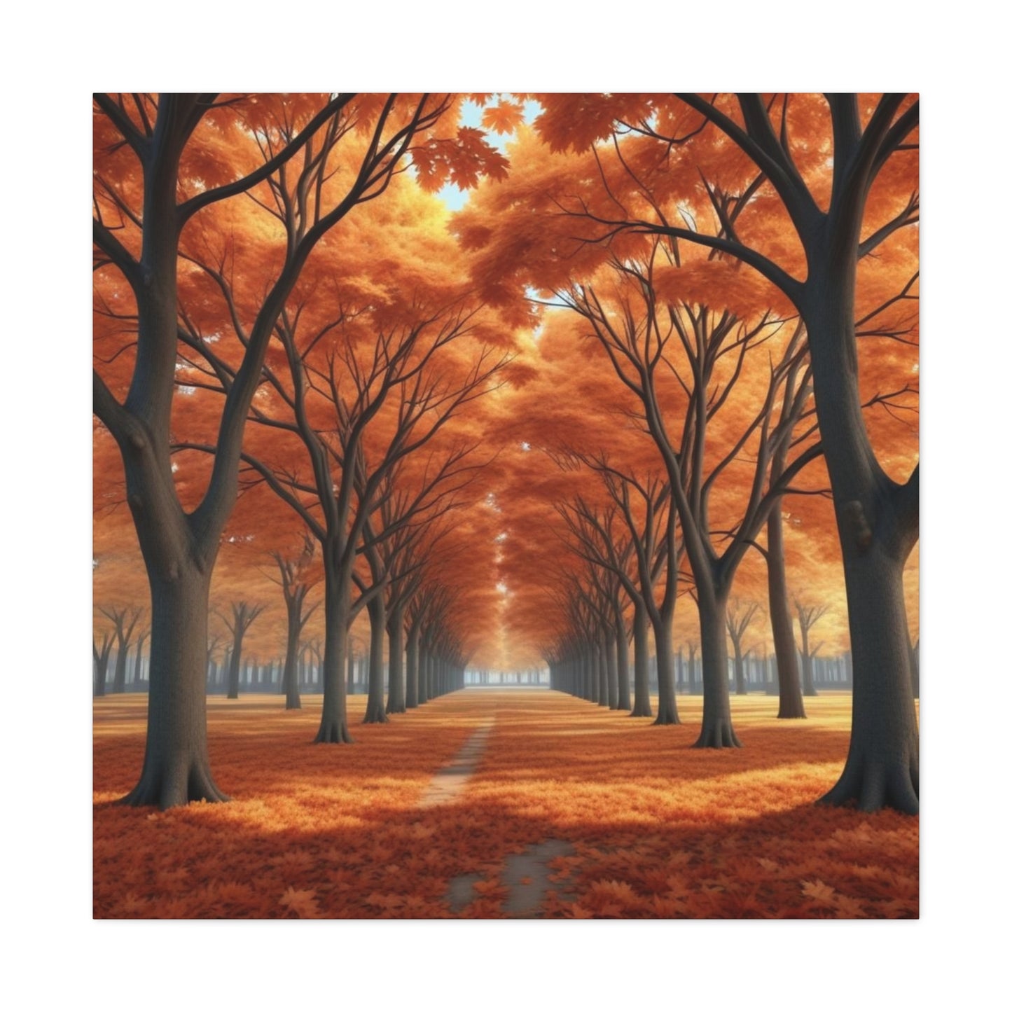 Maple Trees Canvas Wall Art