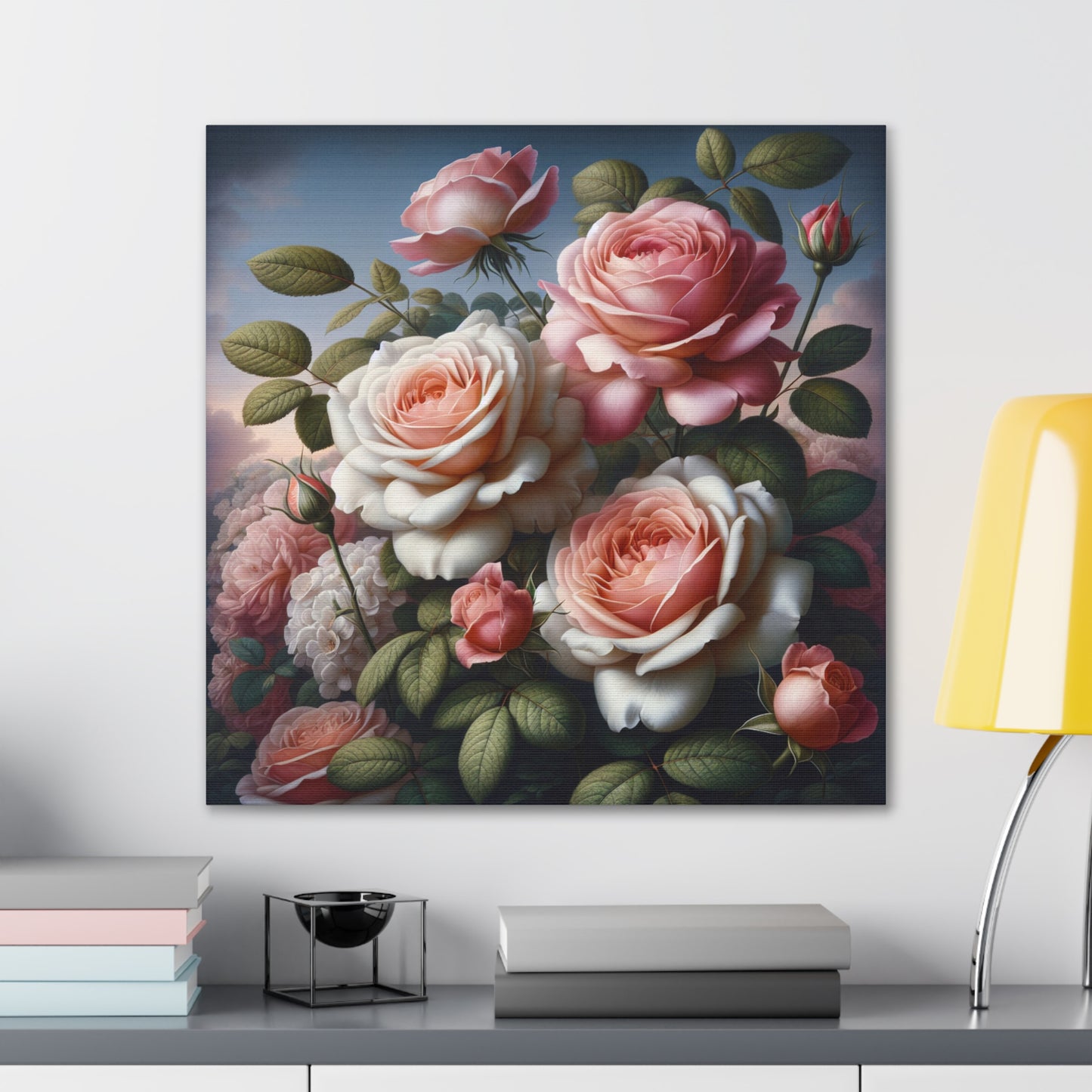 Roses Canvas Wall Art