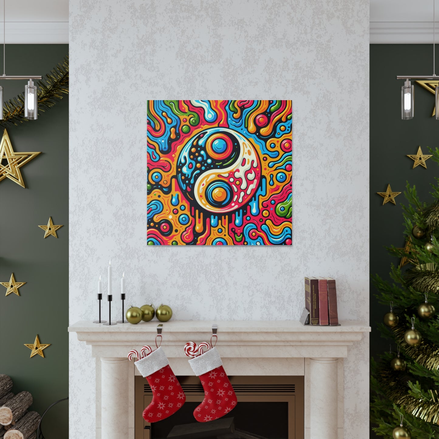 Yin Yang Canvas Wall Art