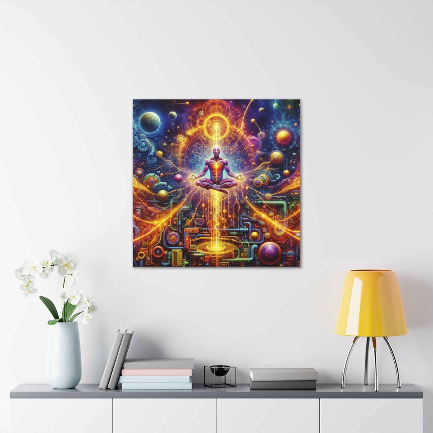 Fifth Dimension Ascension Canvas Wall Art