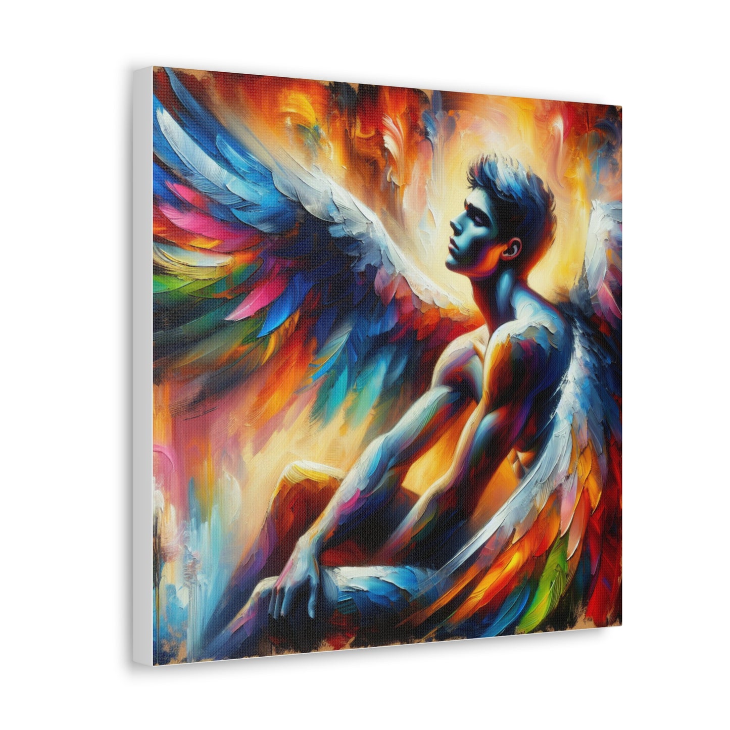 Fallen Angel Canvas Wall Art