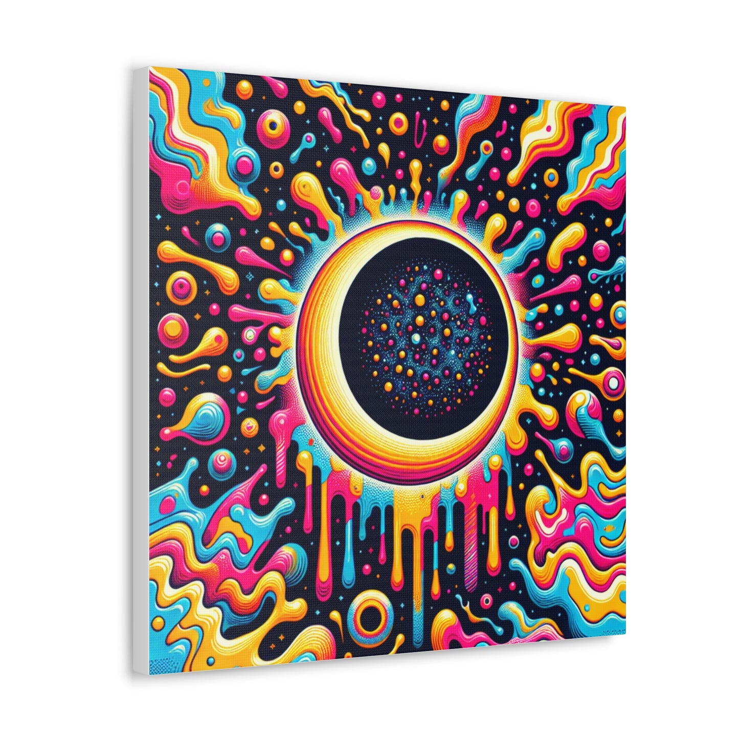 Solar Eclipse Canvas Wall Art