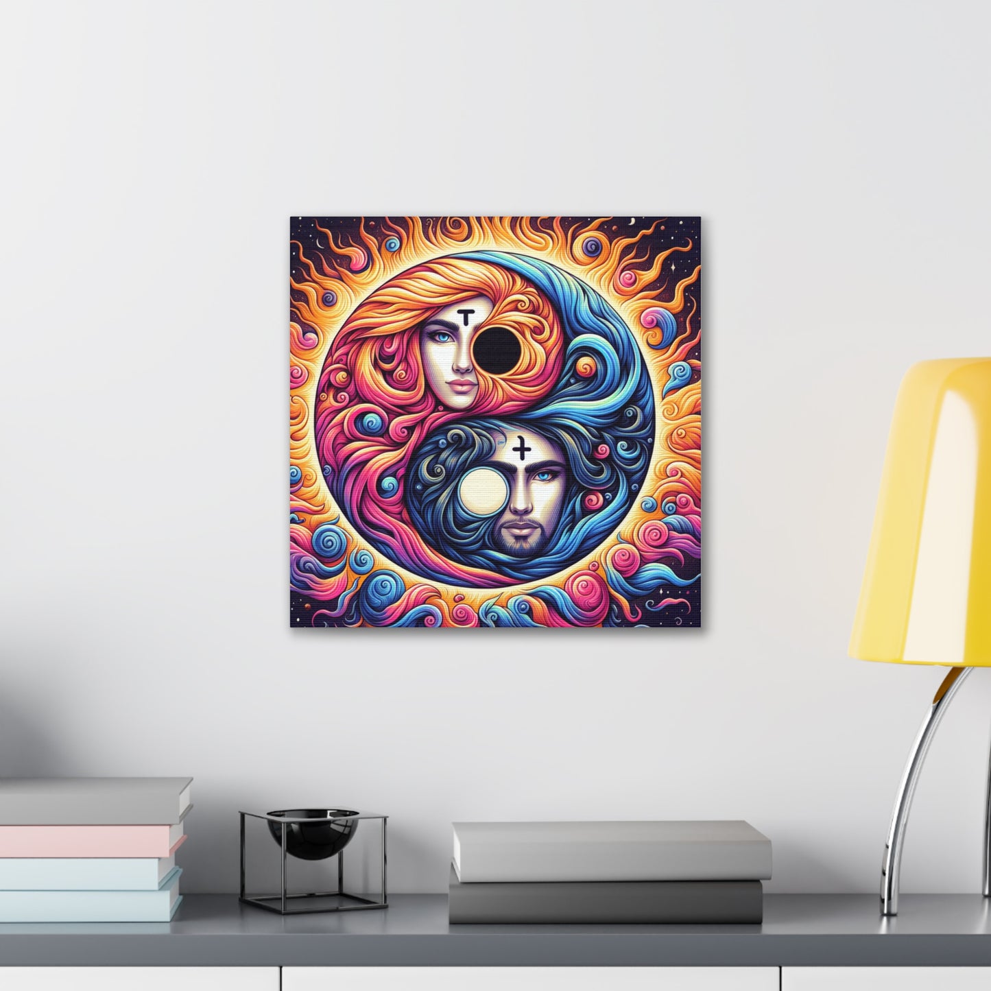 Yin Yang Canvas Wall Art