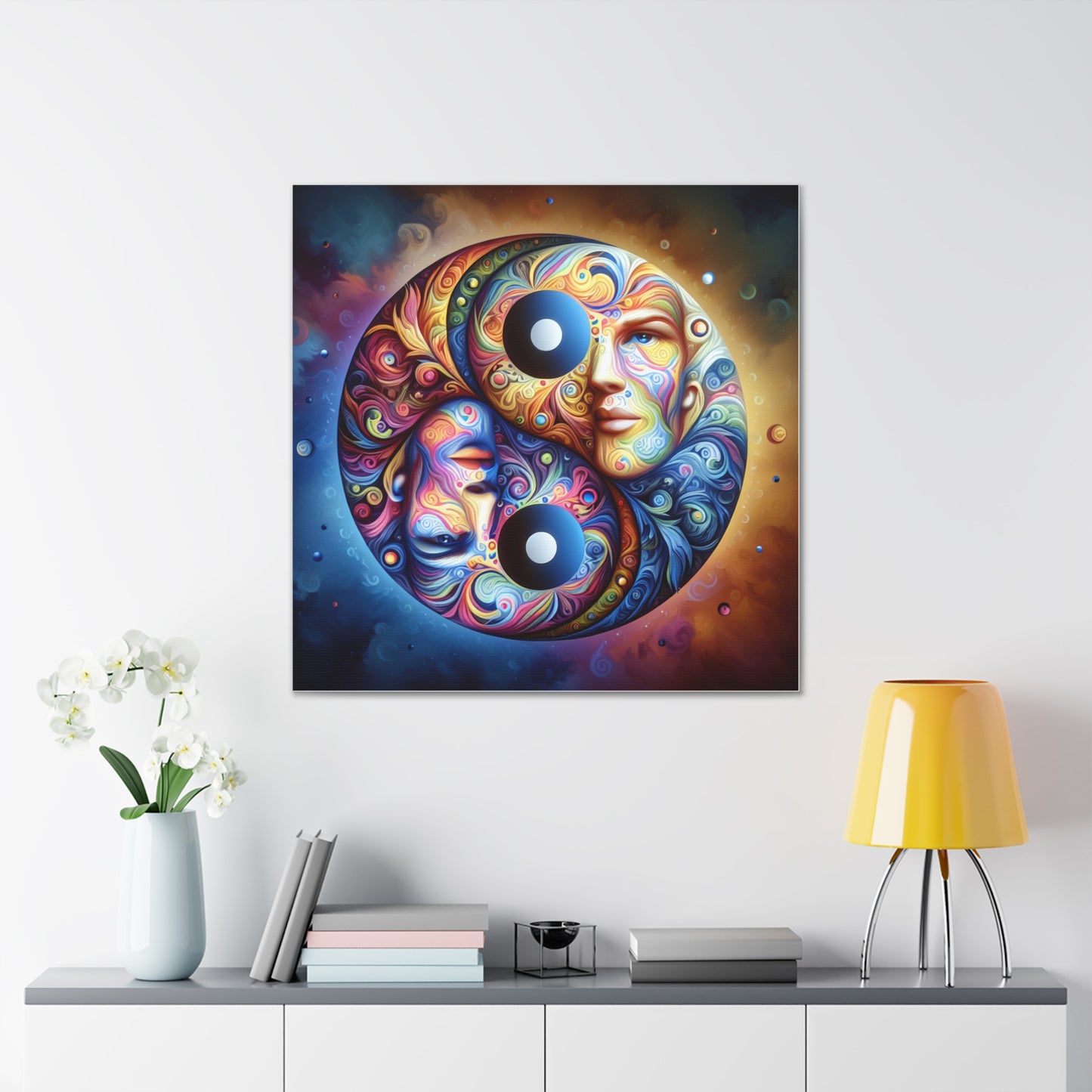 Yin Yang Canvas Wall Art