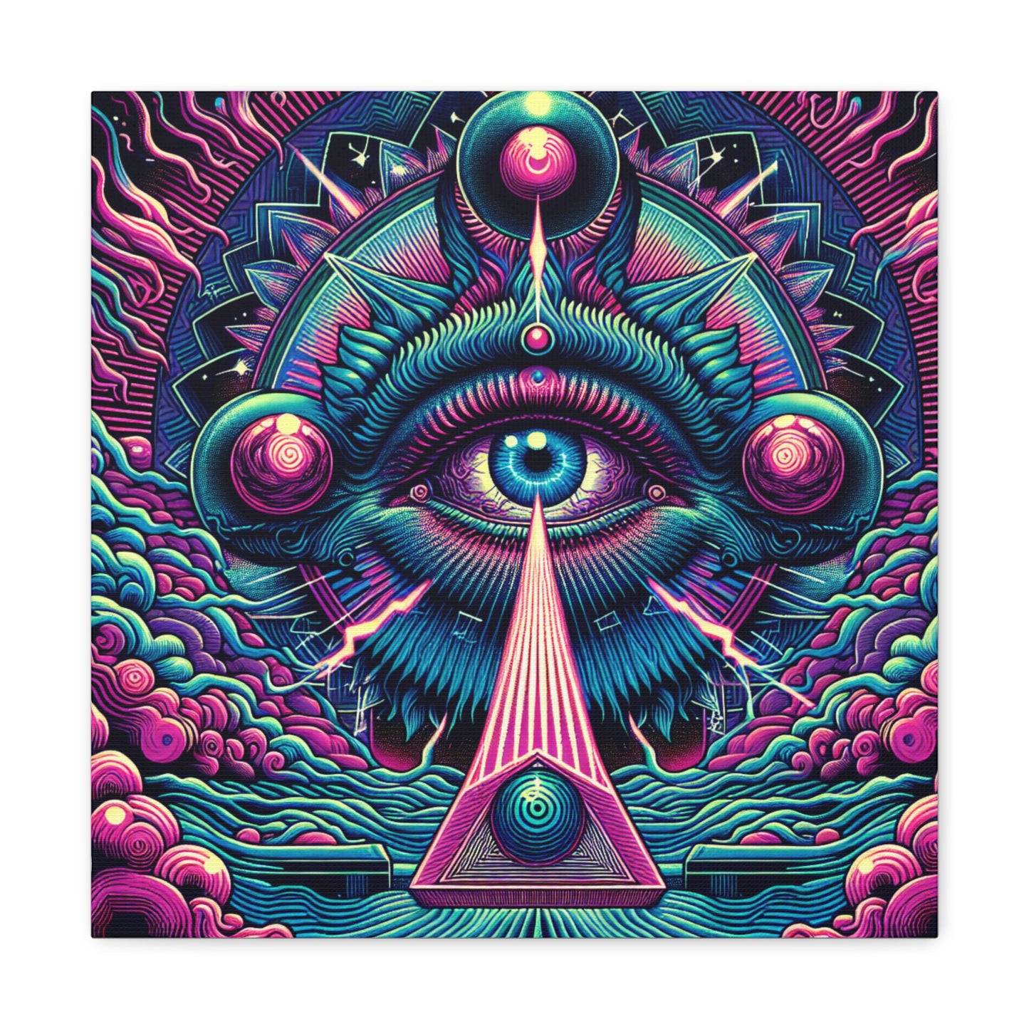 Third Eye Awakening Canvas Wall Art