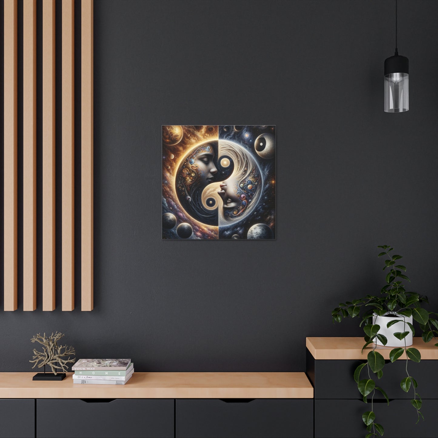 Yin Yang Canvas Wall Art