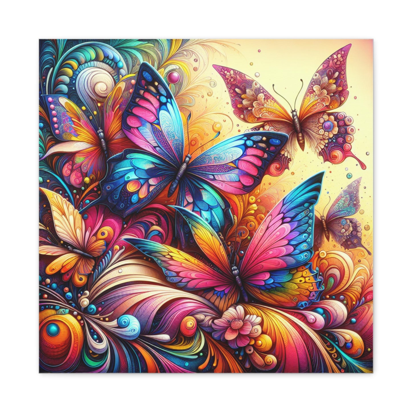 Butterflies Canvas Wall Art