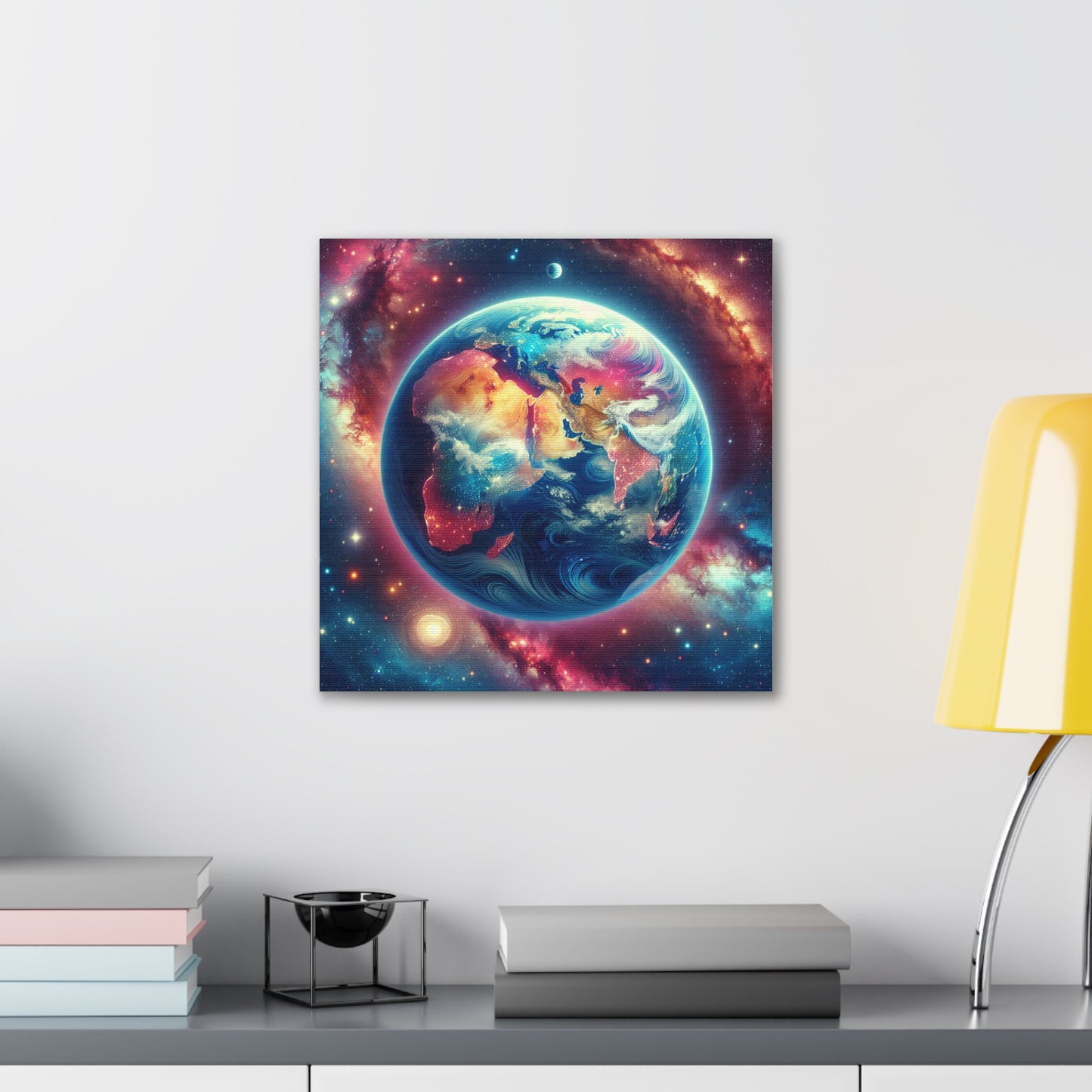 Planet Earth Canvas Wall Art