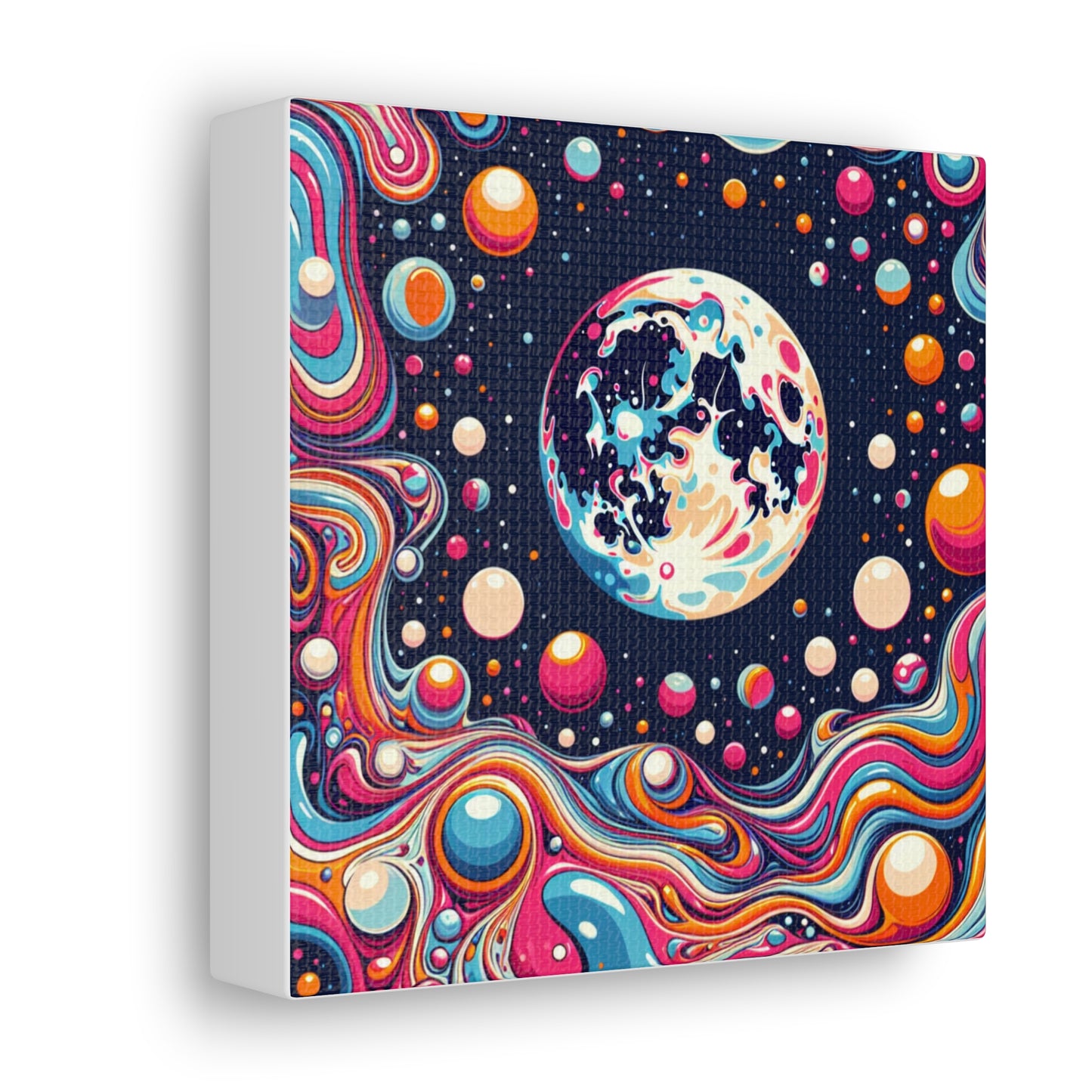 Full Moon Canvas Wall Art