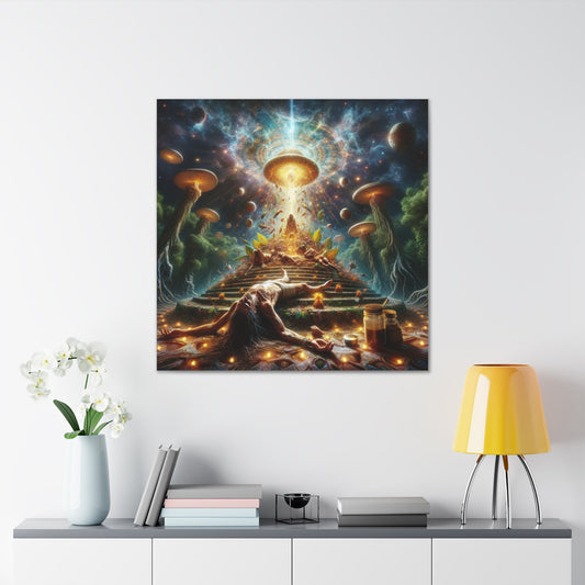 Fifth Dimension Ascension Canvas Wall Art