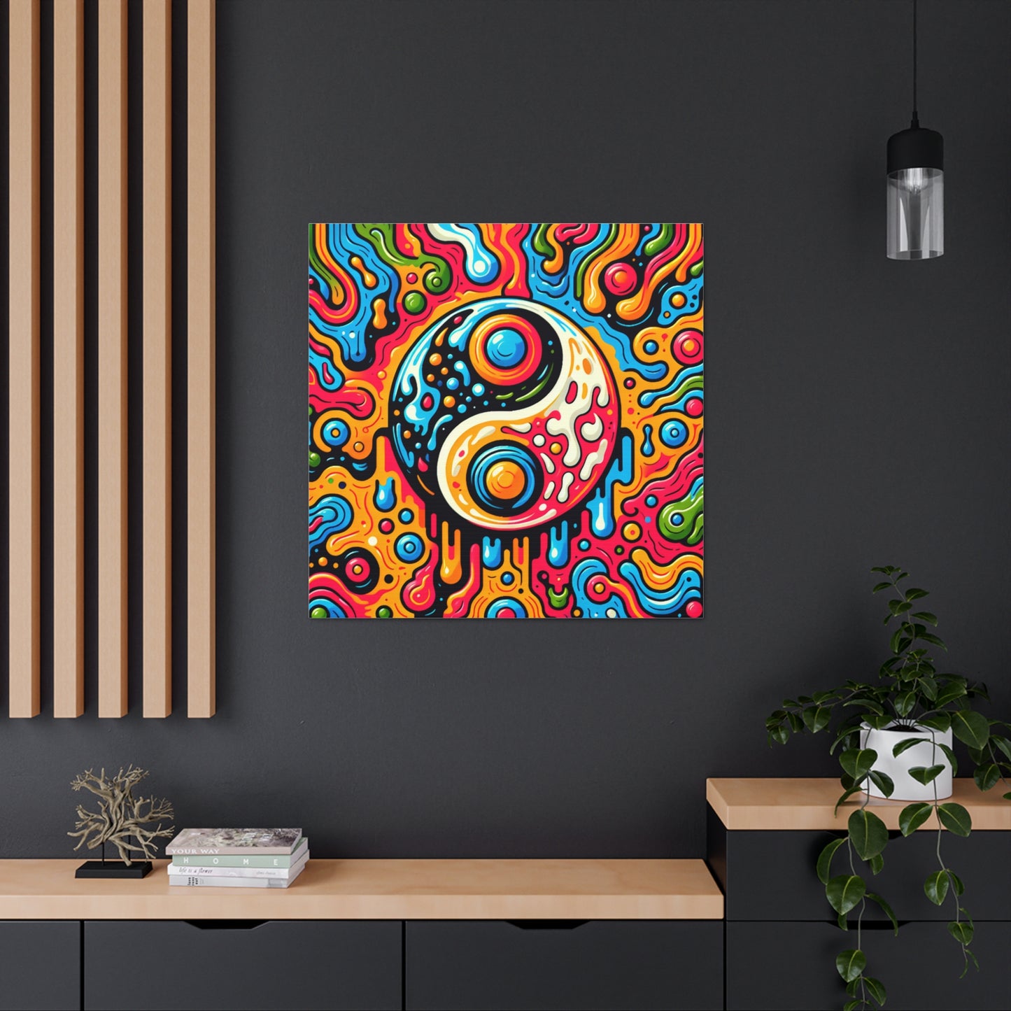 Yin Yang Canvas Wall Art