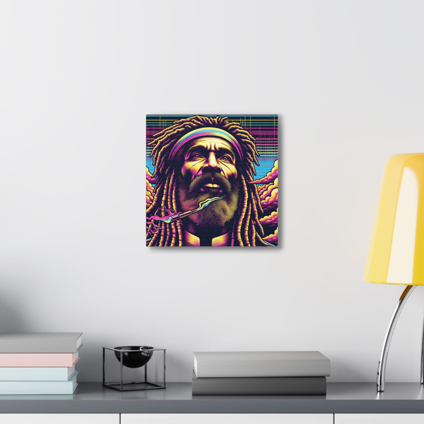 Jah Rastafari Canvas Wall Art