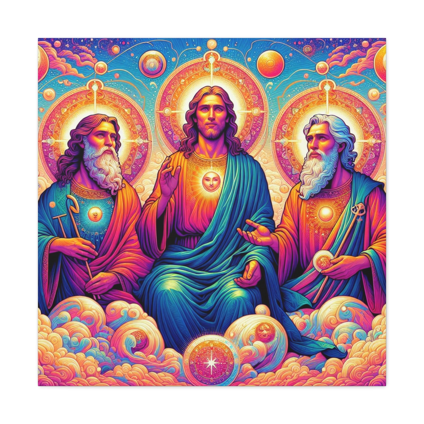 Holy Trinity Canvas Wall Art