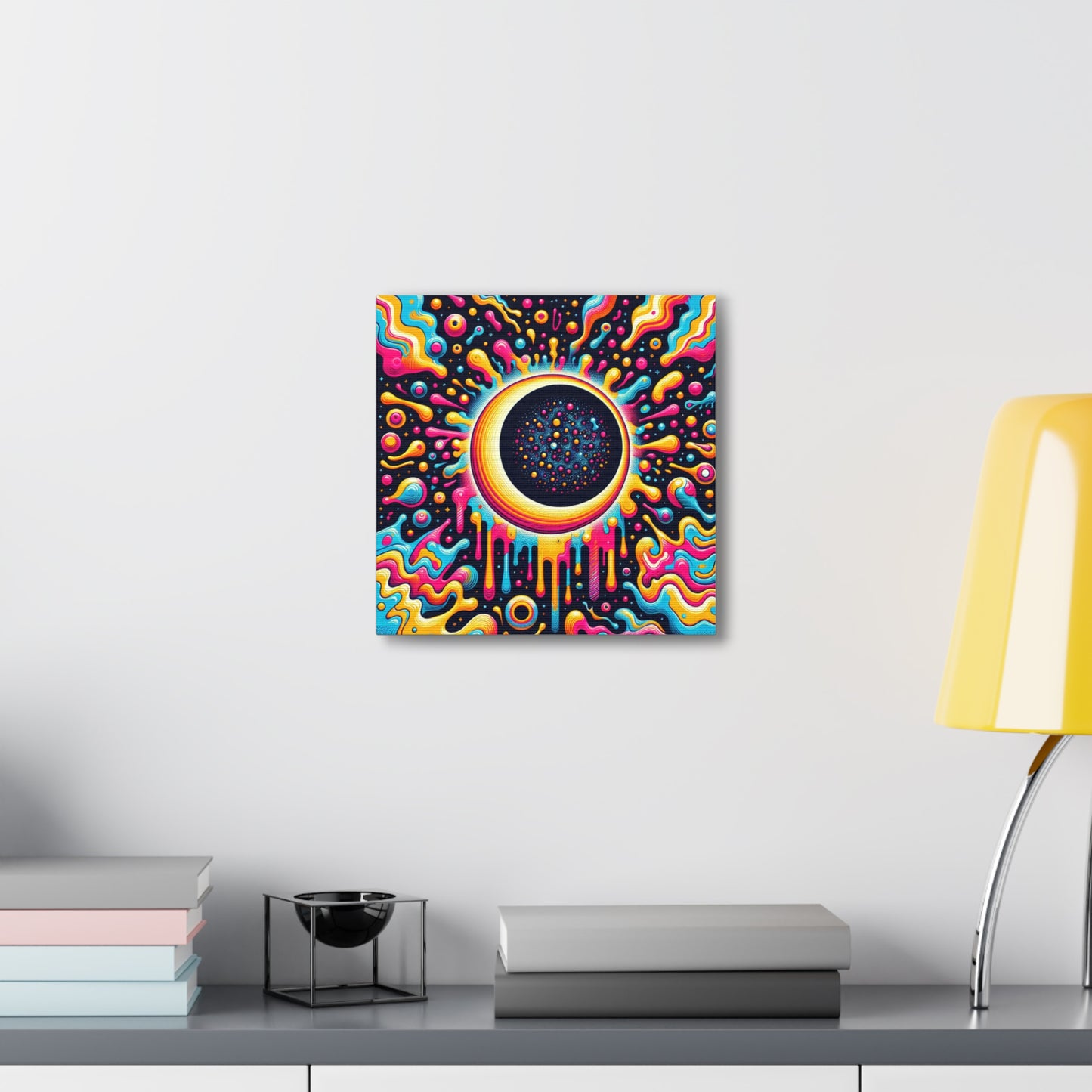 Solar Eclipse Canvas Wall Art