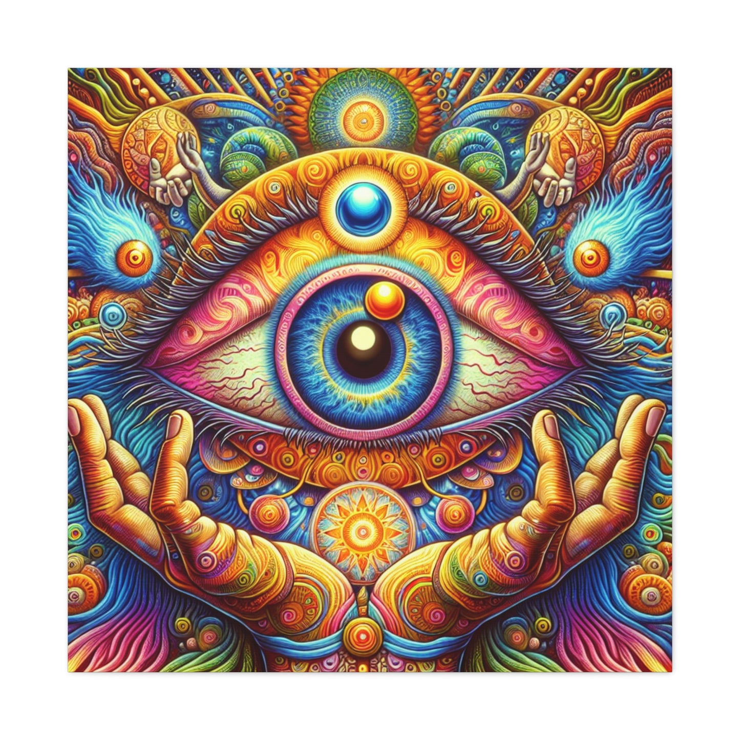 Third Eye Awakening Canvas Wall Art