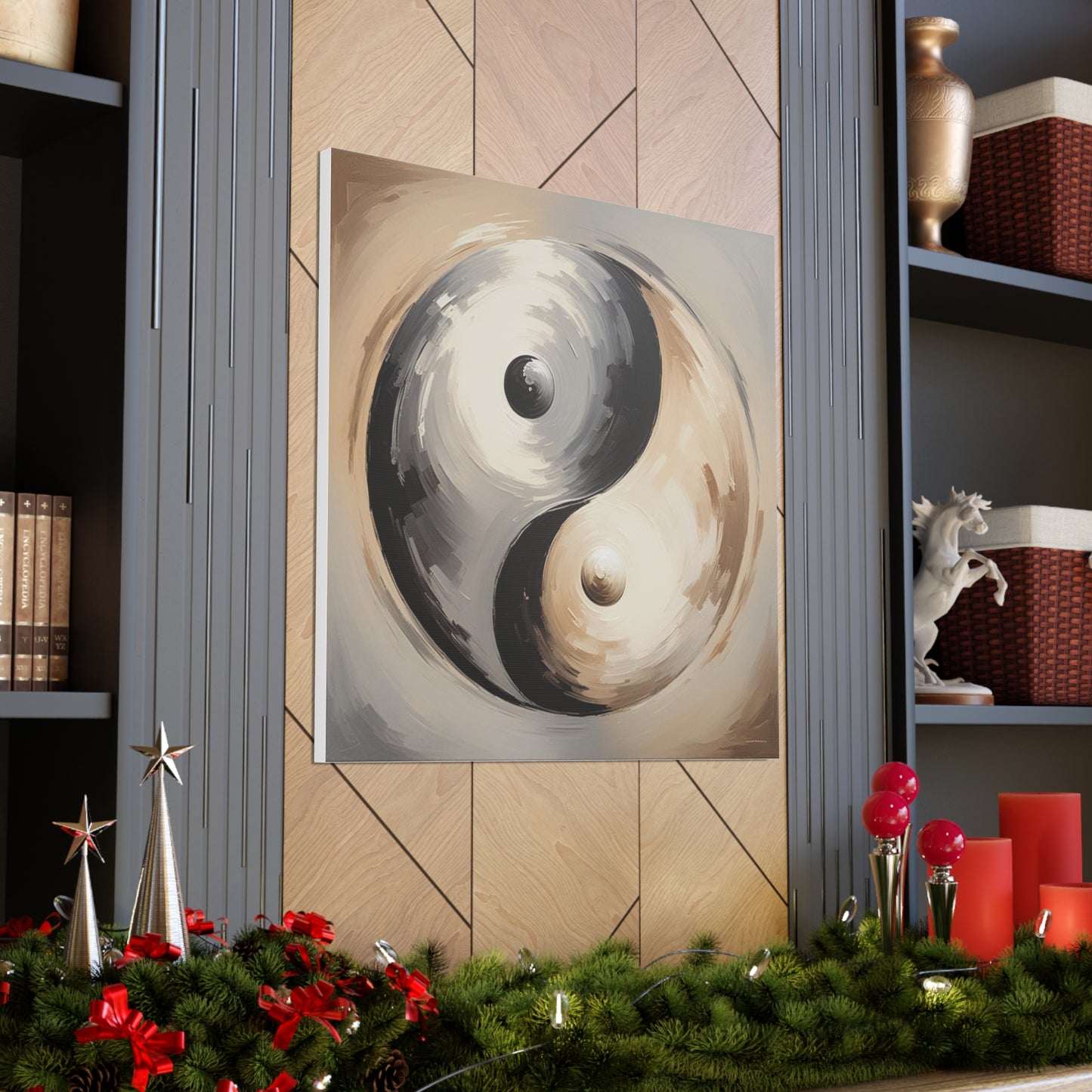 Ying Yang Canvas Wall Art