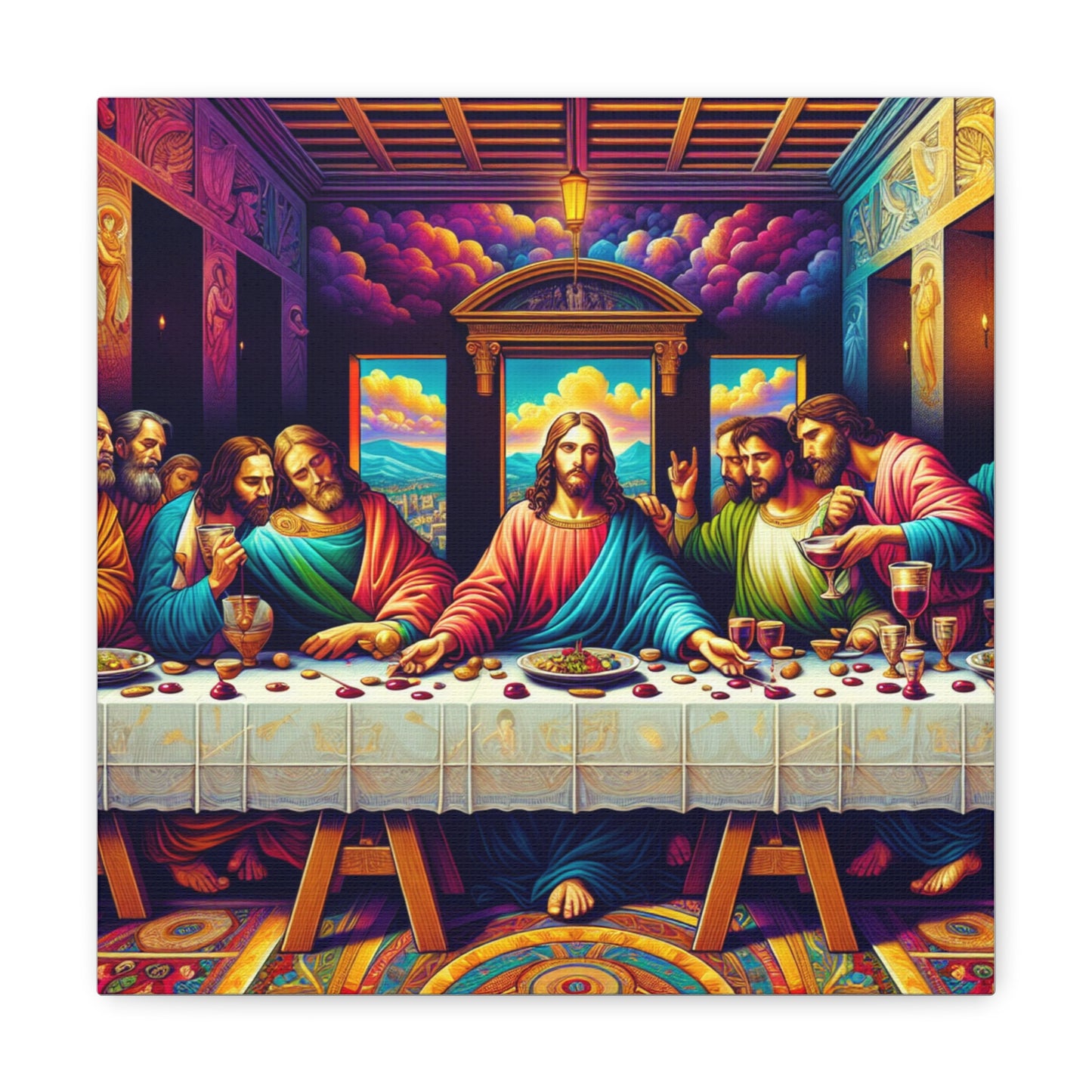 The Last Supper Canvas Wall Art